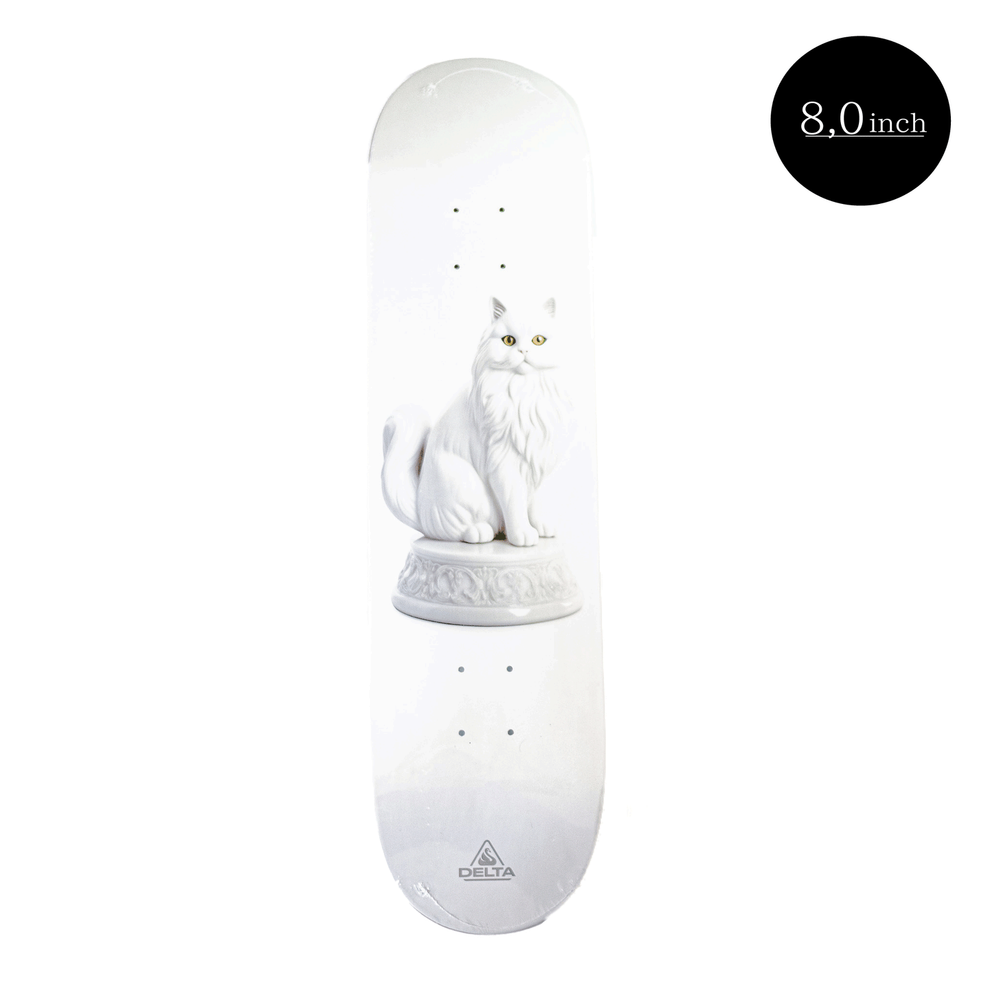 DELTA(デルタ)Grandma Cat - White Cat 8.0inch