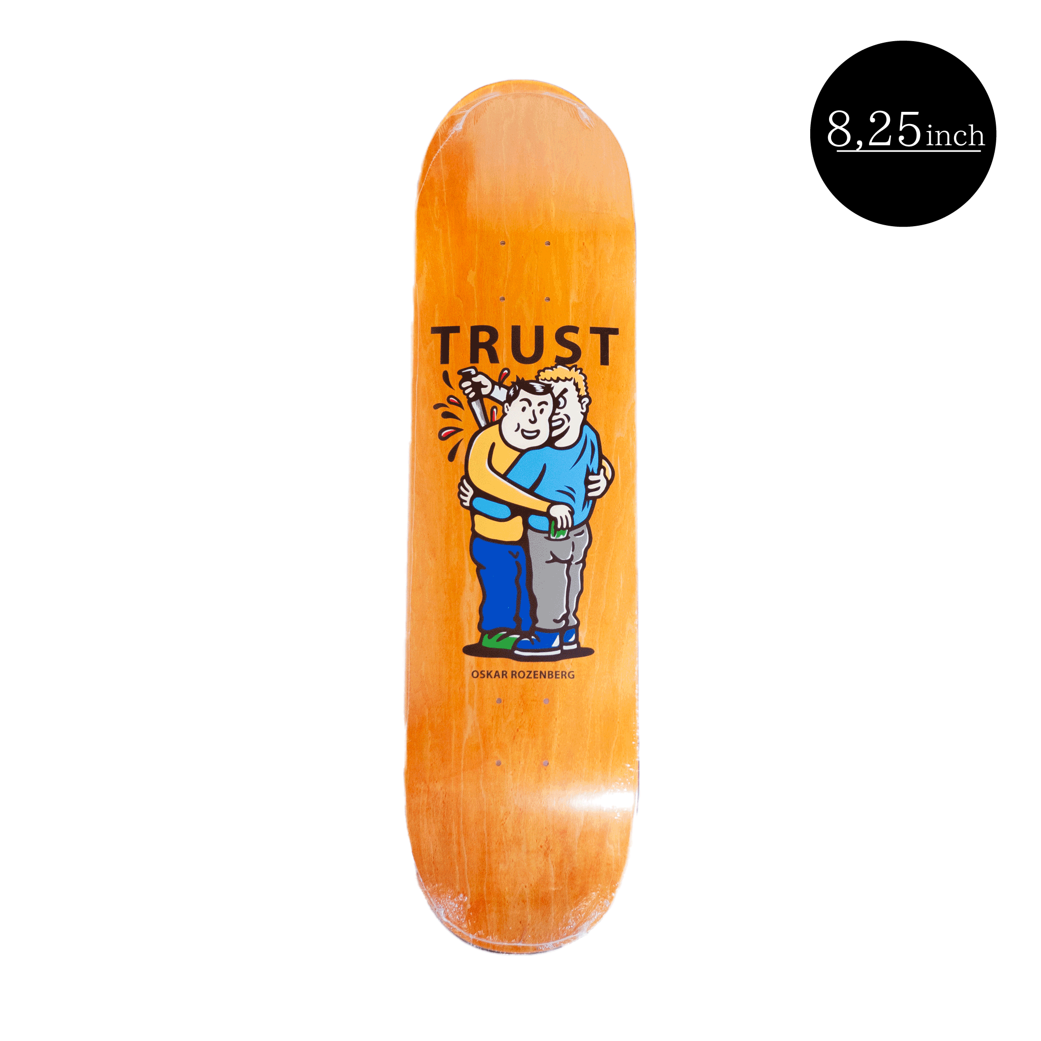 Polar Skate Co.（ポーラー スケートボード カンパニー）deck（デッキ）OSKAR ROZENBERG - TRUST -  VENEER 8.25inch| スケートボード・スケボーの通販ならMARRY Skateshop