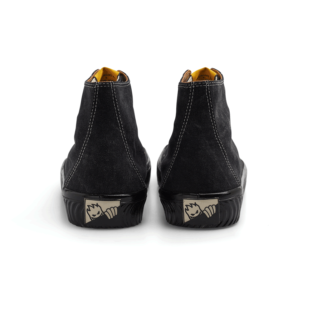 Last Resort AB(ラストリゾート エービー) VM003 CANVAS HI SPITFIRE WASHED BLACK/BLACK