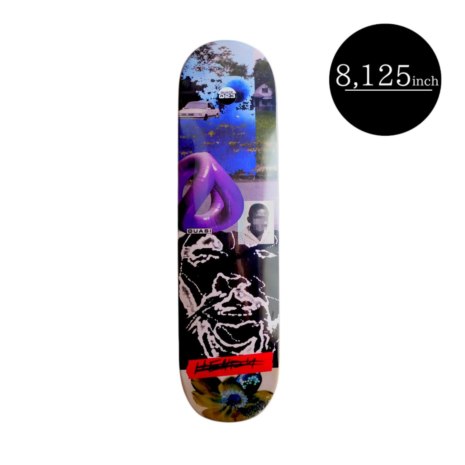 QUASI （クアジー） deck （デッキ）Henry Detroit 8.125inch