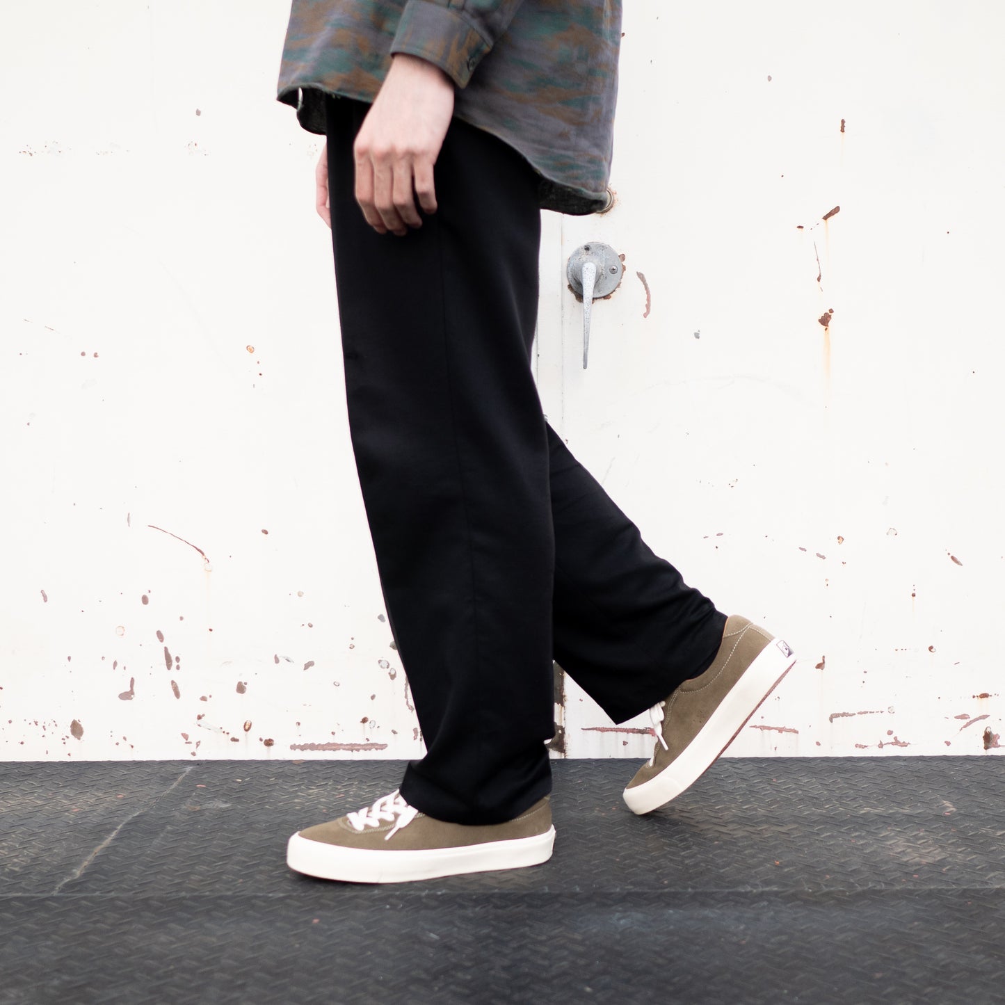 Last Resort AB(ラストリゾート エービー) VM001 SUEDE LO DUSTY GREEN/WHITE
