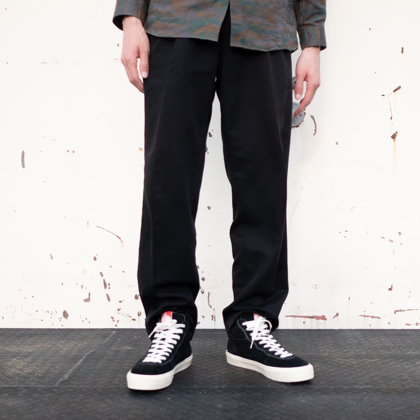 Last Resort AB(ラストリゾート エービー) VM001 SUEDE HI BLACK/WHITE