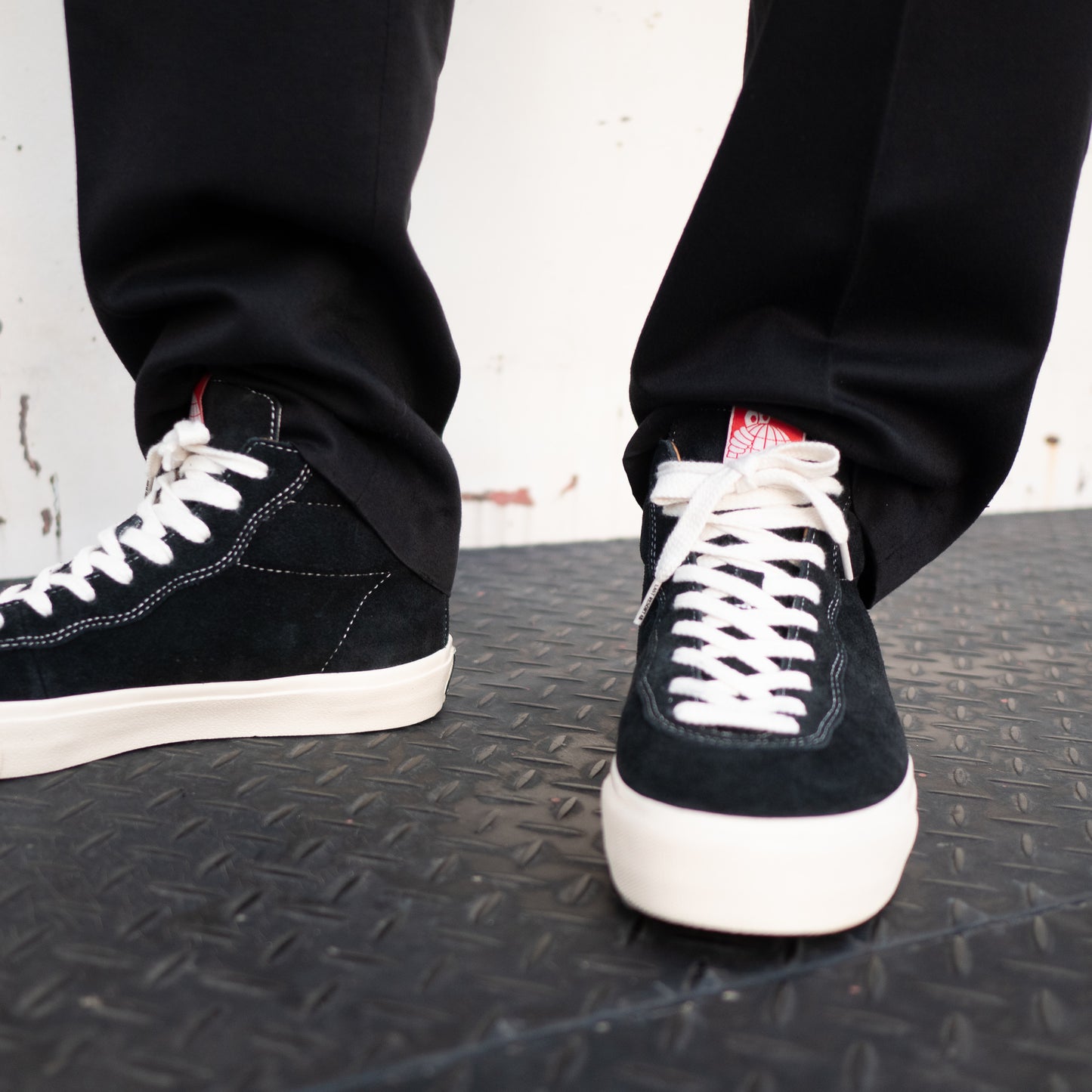 Last Resort AB(ラストリゾート エービー) VM001 SUEDE HI BLACK/WHITE