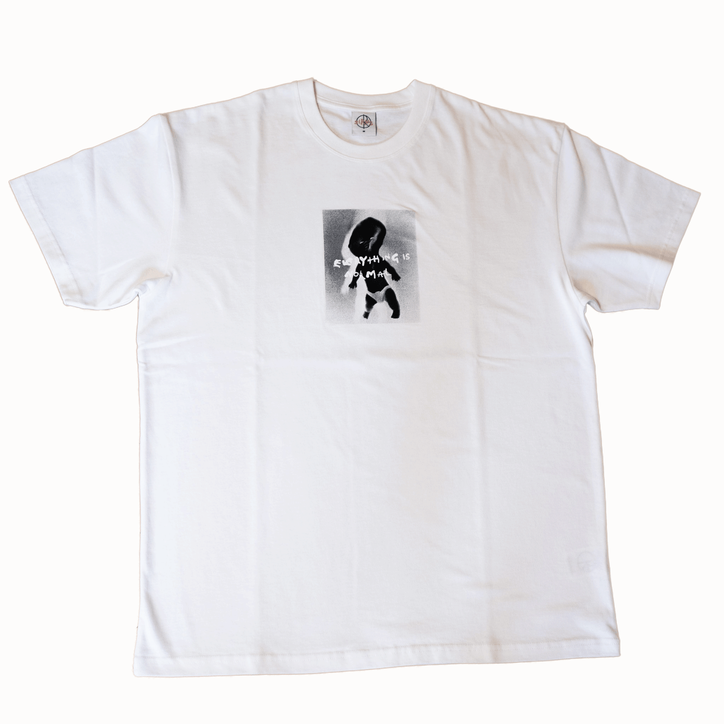 Polar Skate Co.(ポーラー スケートボード カンパニー) EVERYTHING IS NORMAL TEE WHITE