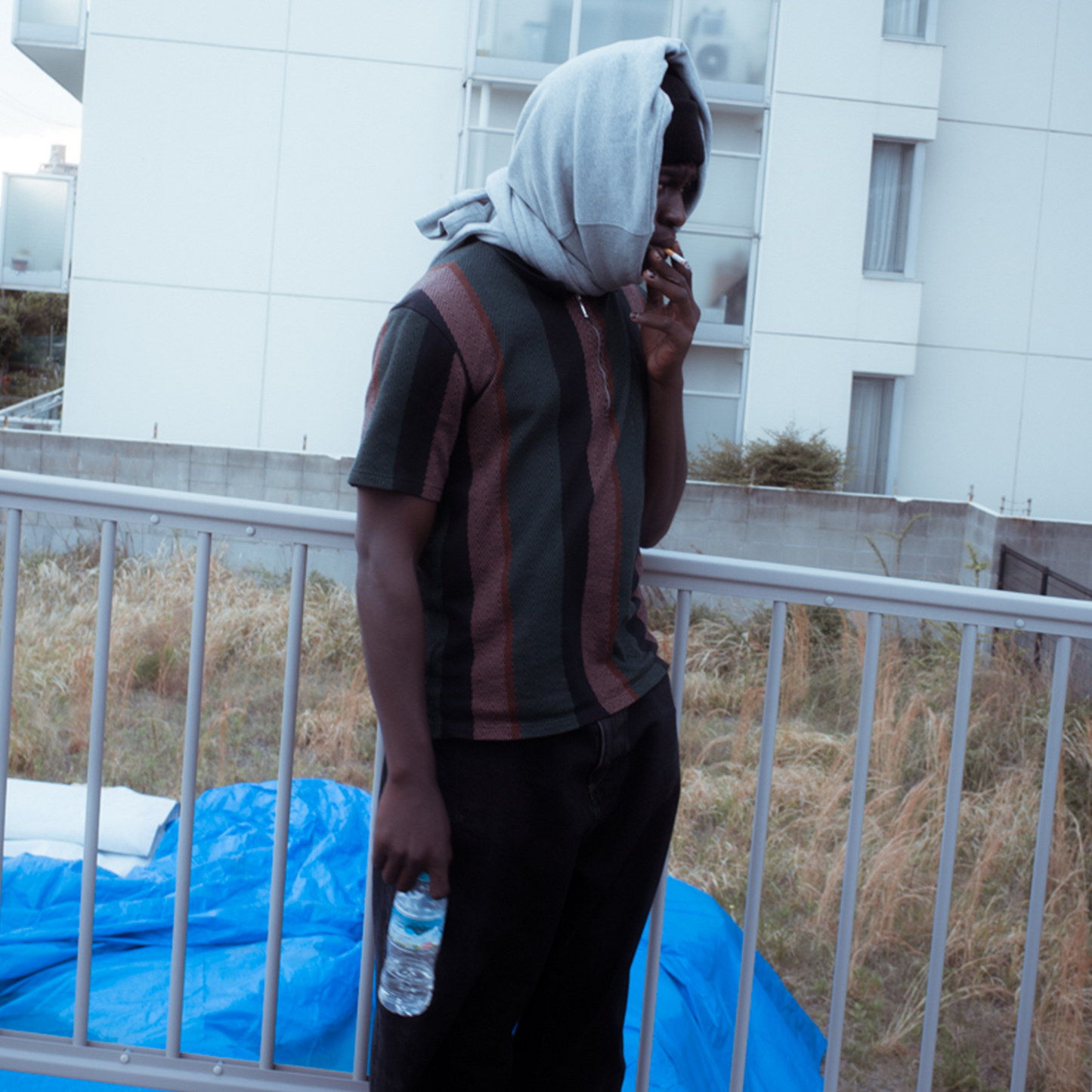 Polar Skate Co.(ポーラー スケートボード カンパニー)のアパレル Jacques Polo Shirt Black/Salmon M/L/XL(カタログ)