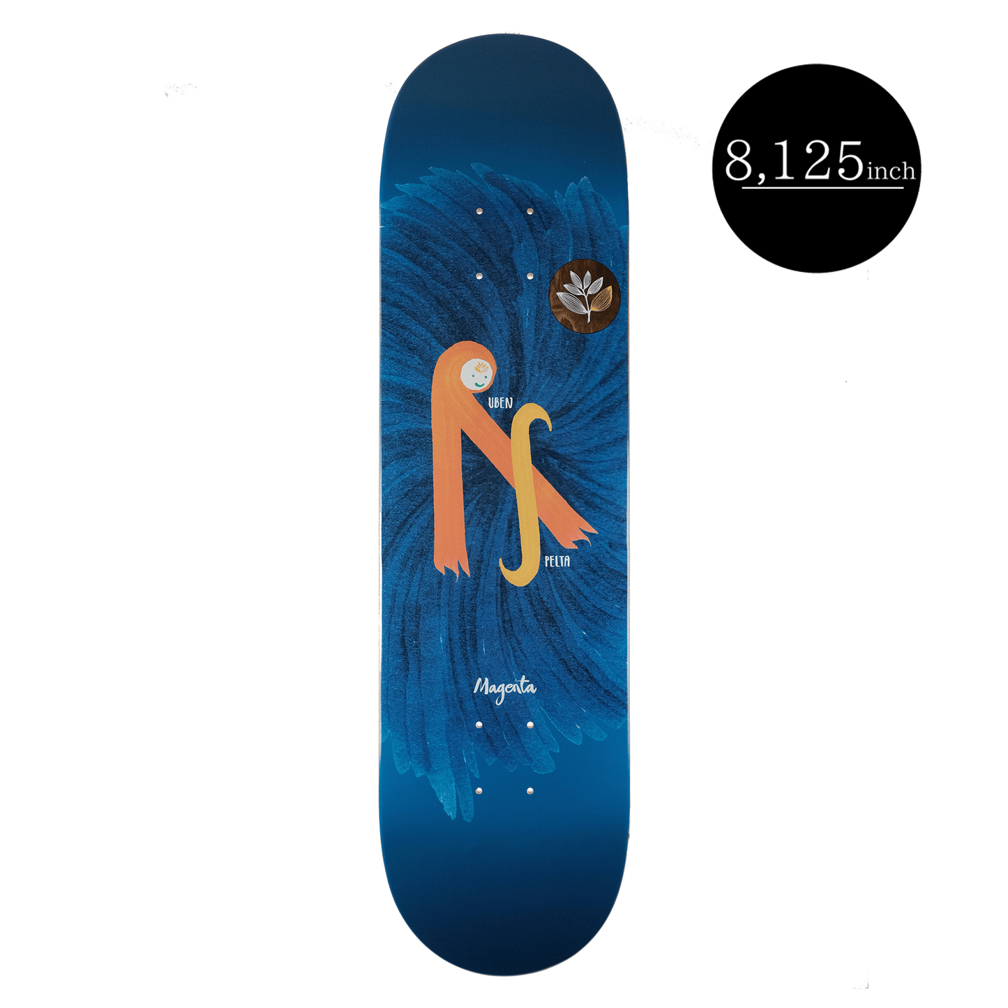 MAGENTA SKATEBOARDS(マゼンタ スケートボード)RUBEN SPELTA INITIALS 8.125inch