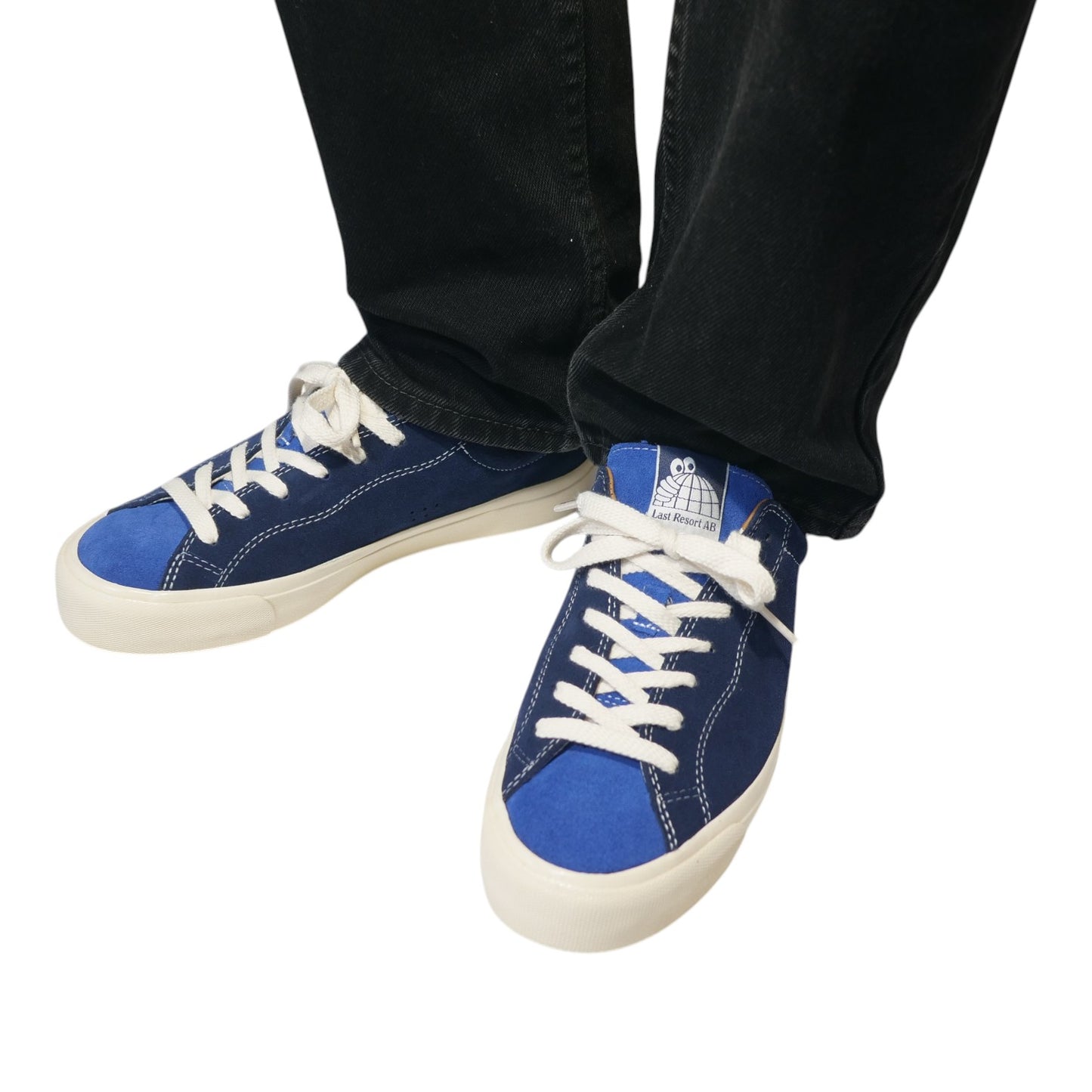 Last Resort AB(ラストリゾート エービー) VM003 SUEDE LO DUO BLUE/WHITE