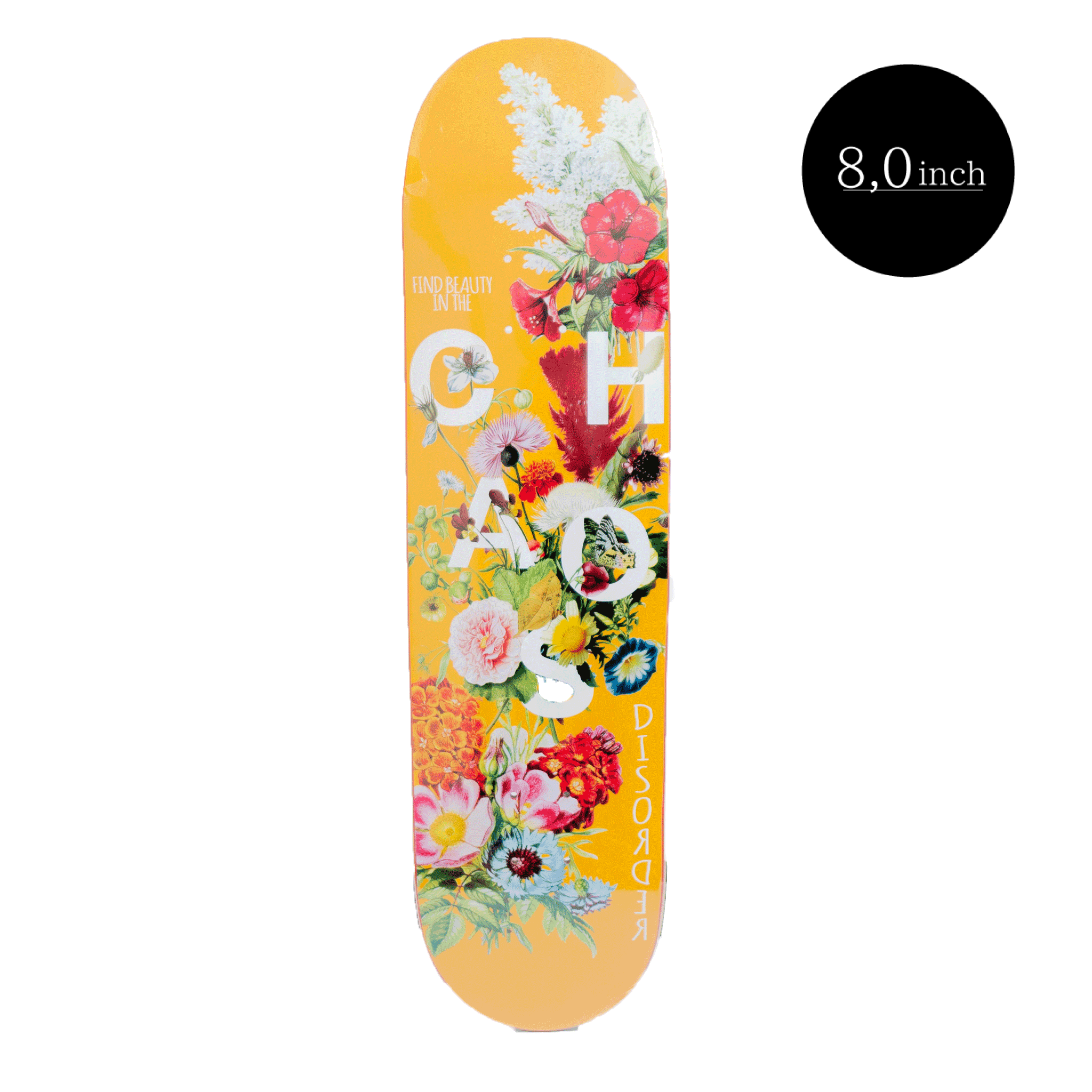 DISORDER（ディスオーダー） DECK（デッキ） BEAUTY IN CHAOS YELLOW