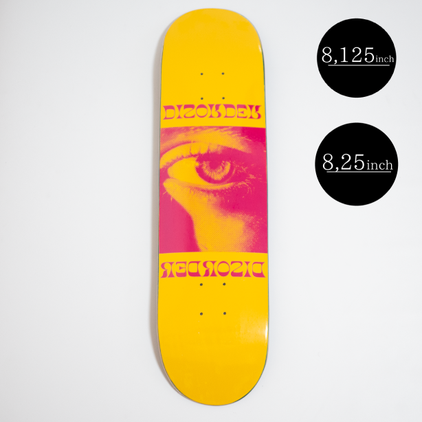 disorder skateboards デッキ　8.125