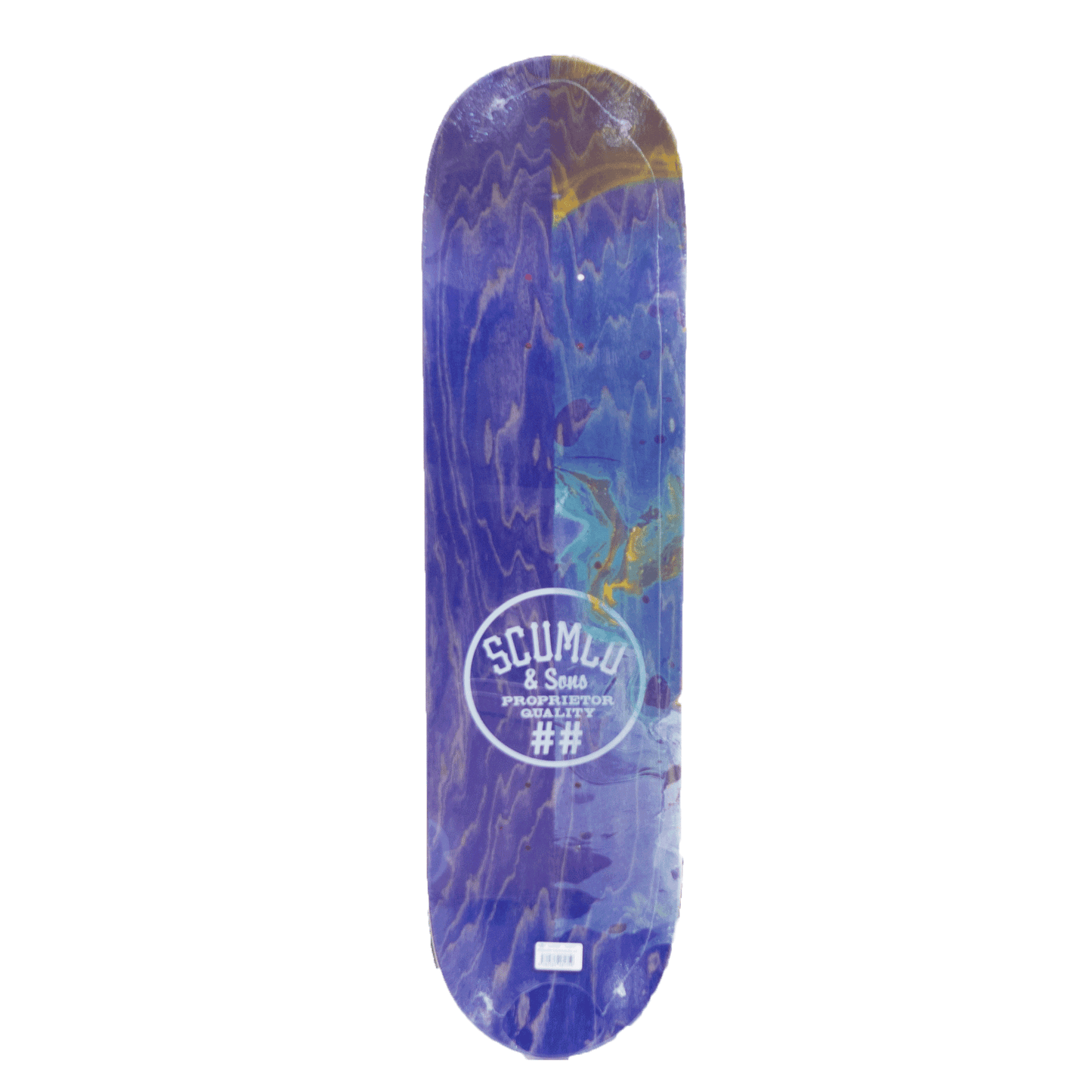 Scumco&Sons(スカムコ アンド サンズ)のデッキ TEAM ORTOLON 8.28inchの表面写真