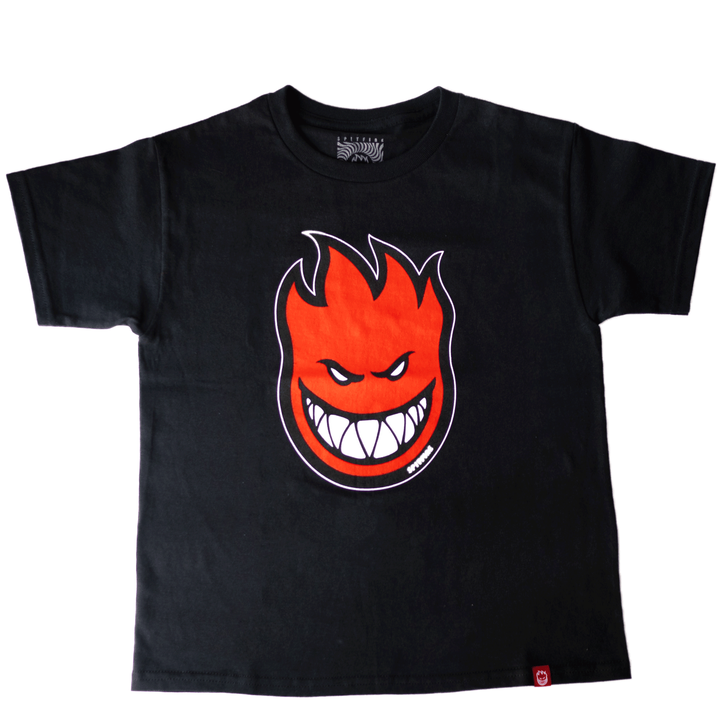 Spitfire(スピットファイアー)YouthTEE(キッズサイズ) BIGHEAD FILL(BLACK)