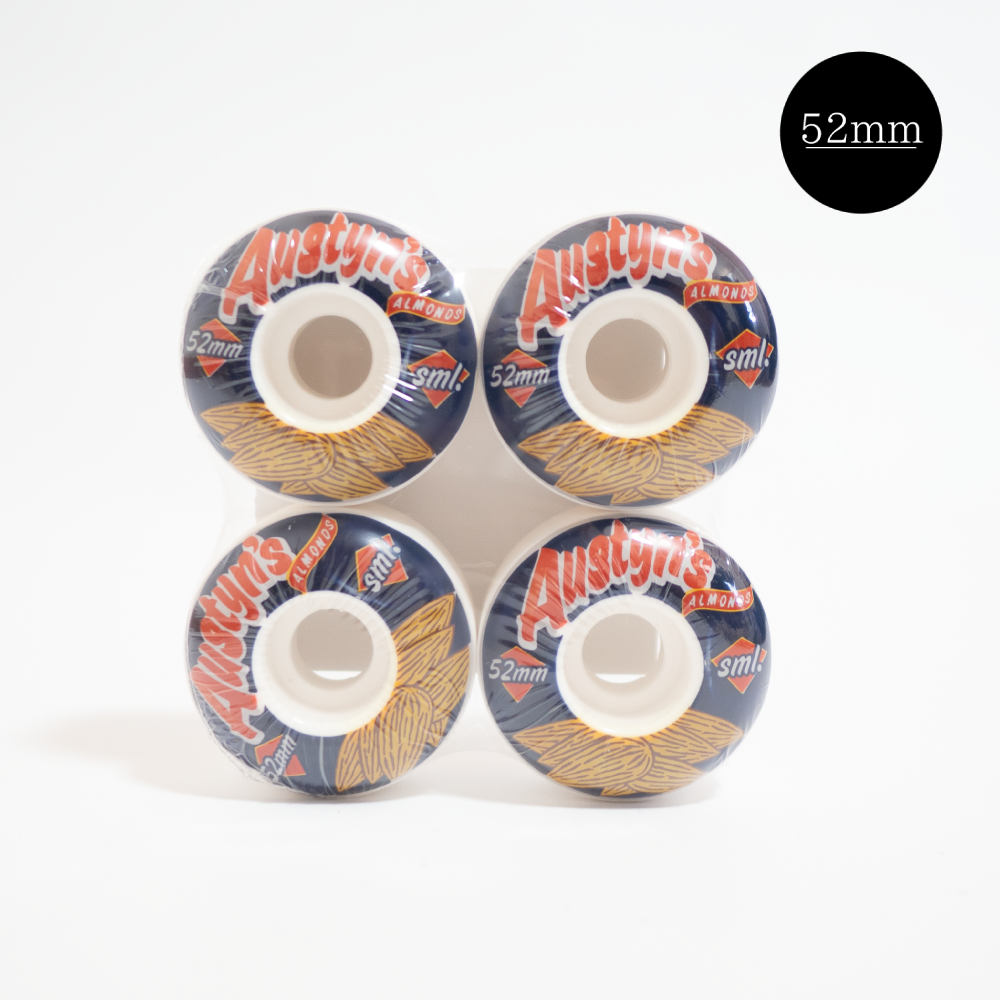 sml wheels(スモールウィール)のウィールAUSTYNGILLETTE-CLASSICS AUSTYN'S ALMONDS 52mm 99a
