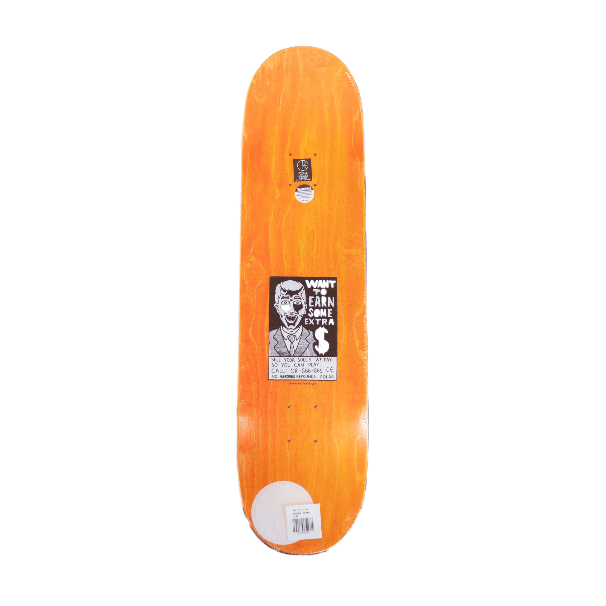 Polar Skate Co.（ポーラー スケートボード カンパニー）deck（デッキ）OSKAR ROZENBERG - TRUST -  VENEER 8.25inch| スケートボード・スケボーの通販ならMARRY Skateshop