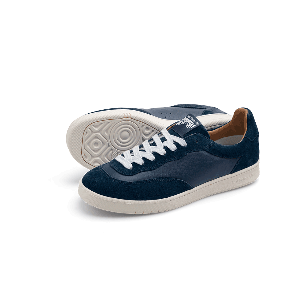 Last Resort AB（ラストリゾート エービー） CM001 SUEDE LO NAVY/WHITE