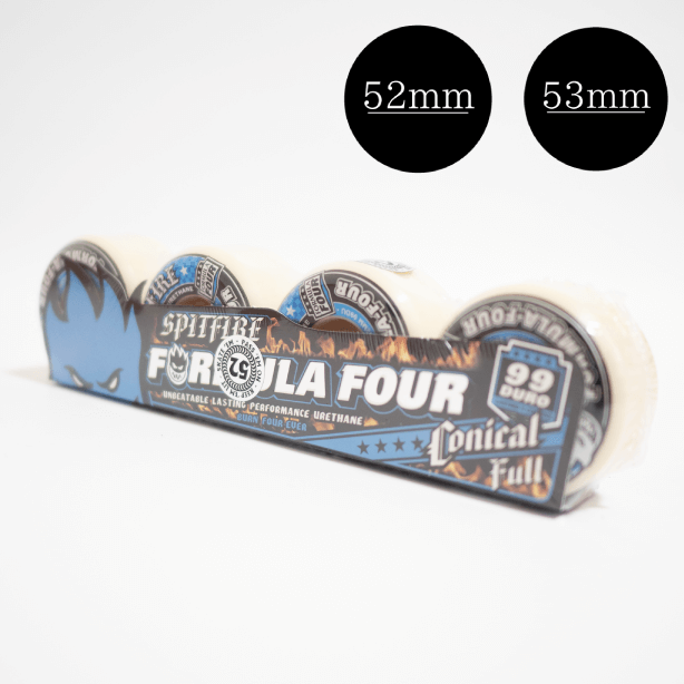 SPITFIREWHEELS（スピットファイアー）のウィール F4 99D CONICAL FULL 52mm/53mm