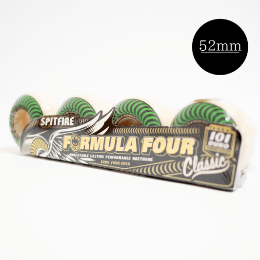 SPITFIREWHEELS（スピットファイアー）のウィール F4 101D CLASSICS 52mm（GREEN）