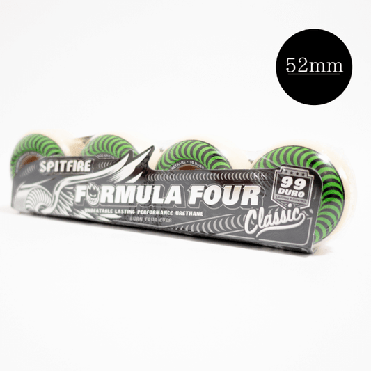 SPITFIREWHEELS（スピットファイアー）のウィール F4 99D CLASSICS 52mm（GREEN）