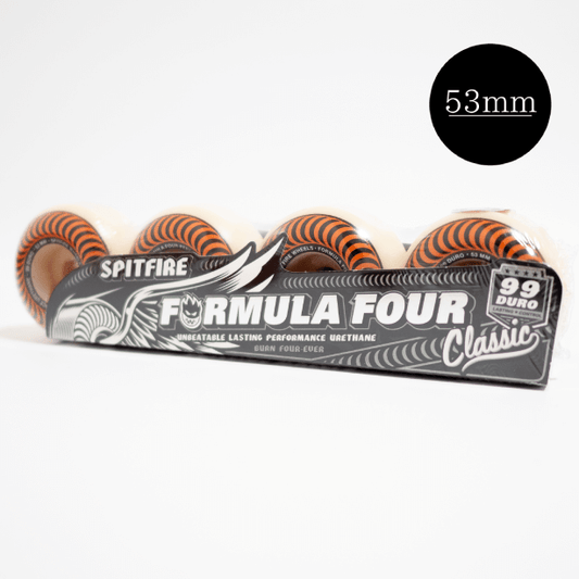 SPITFIREWHEELS（スピットファイアー）のウィールF4 99D CLASSICS 53mm（ORANGE）