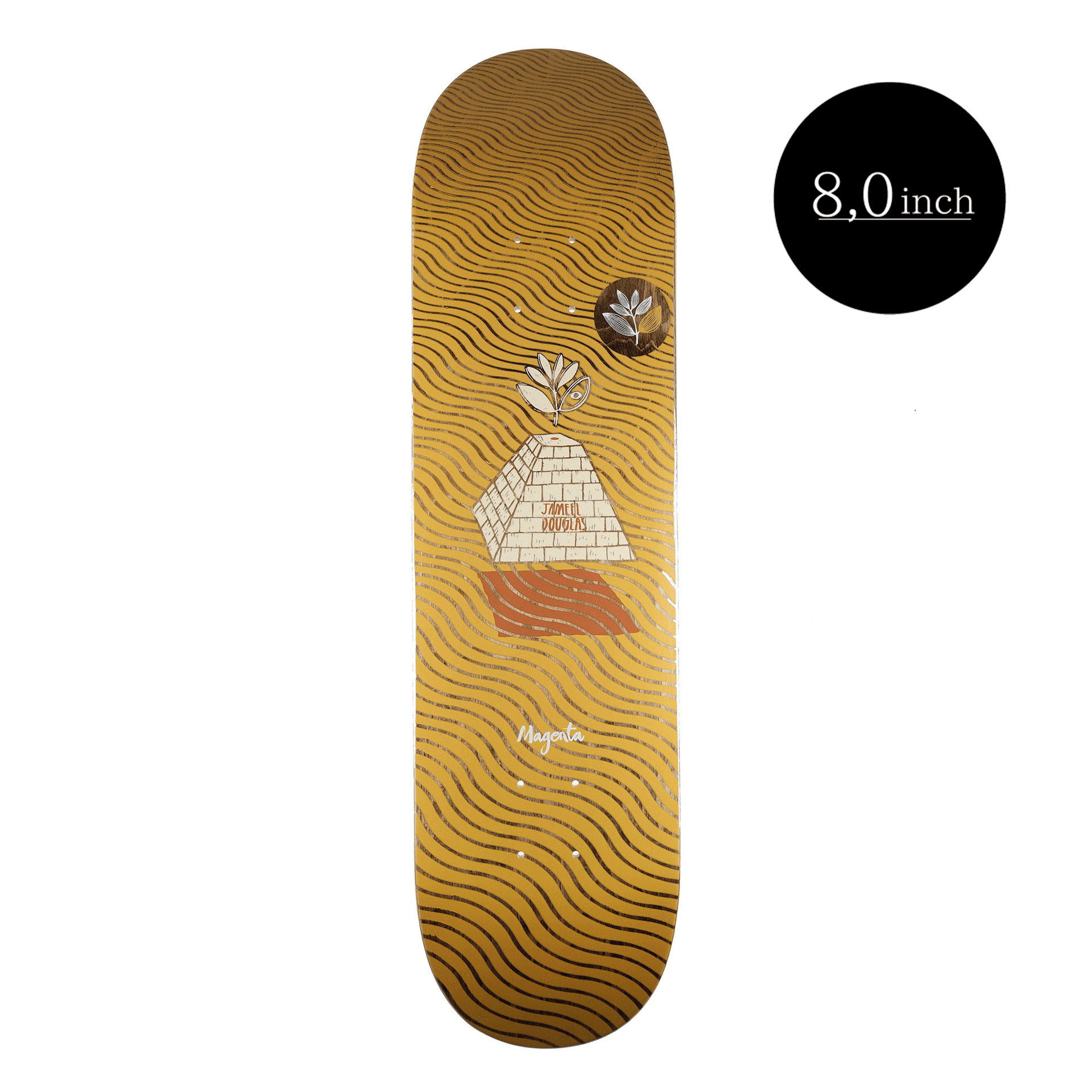 MAGENTA SKATEBOARDS（マゼンタ スケートボード） deck （デッキ）JAMEEL DOUGLAS PYRAMID 8.0inch|  スケートボード・スケボーの通販ならMARRY Skateshop