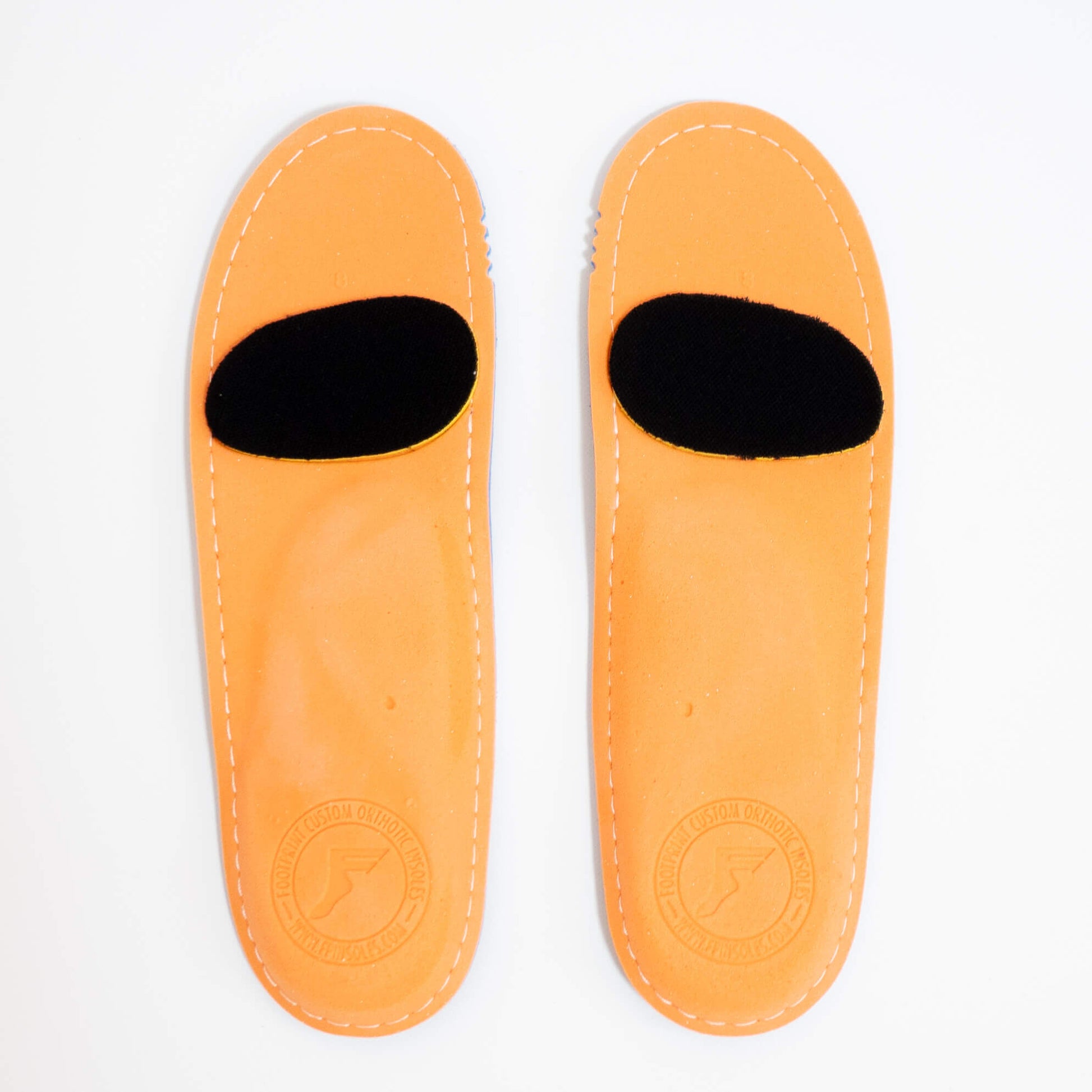 FOOTPRINT INSOLE （フットプリントインソール）のインソール KINGFOAM ORTHOTICS ORANGE CAMOの裏面