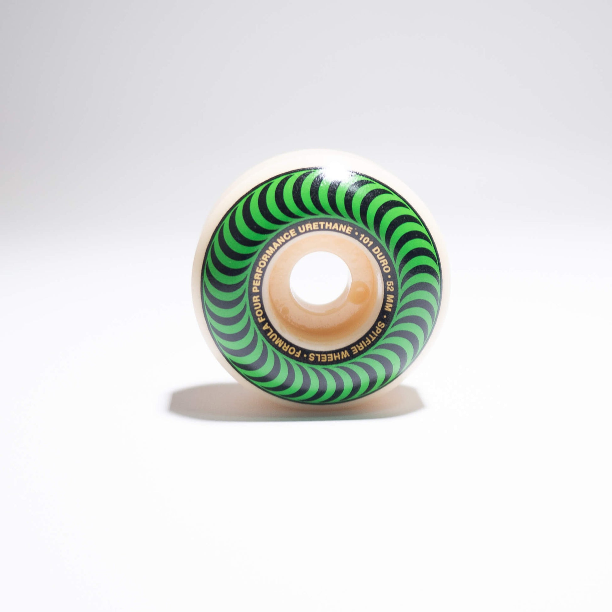 SPITFIREWHEELS（スピットファイアー）のウィール F4 101D CLASSICS 52mm（GREEN）の表面