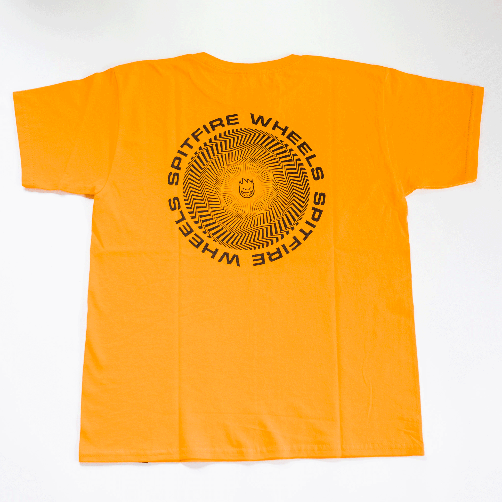 90's SPITFIRE/スピットファイア ビッグヘッドプリントTシャツ スケーター スケボー ストリート 古着 ヴィンテージ P-168  [24AWT] 新品　スピットファイア spitfire  Tシャツ　スケボー