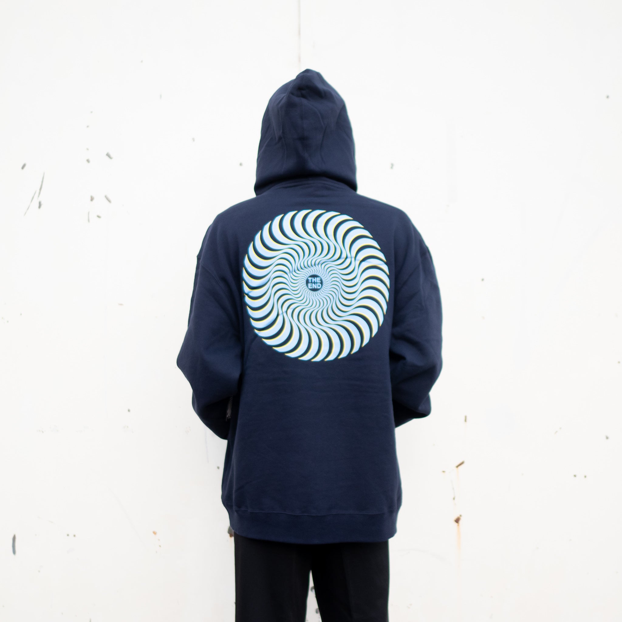 Spitfire（スピットファイアー） Classic Swirl Overlay Pullover（Deep Navy）