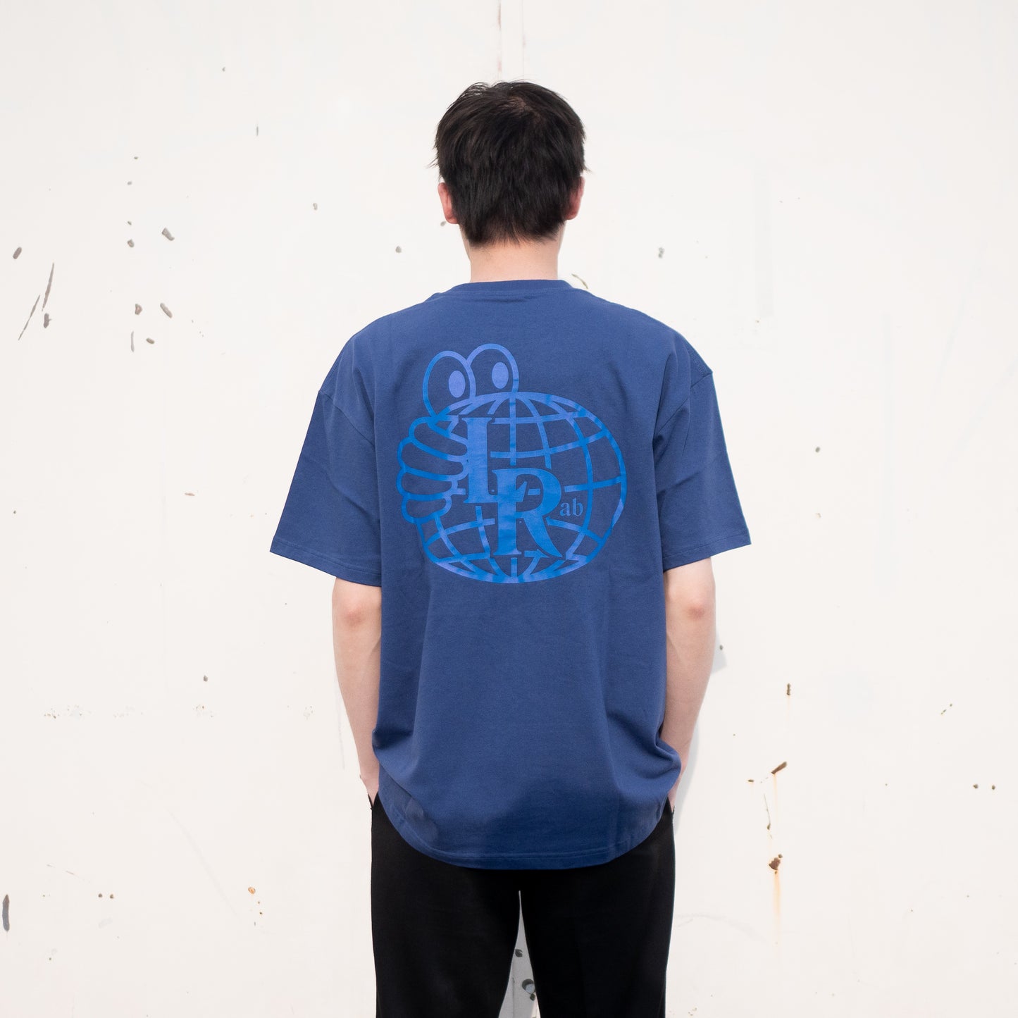 Last Resort AB（ラストリゾート エービー） ATLAS MONOGRAM TEE NAVY/BLUE