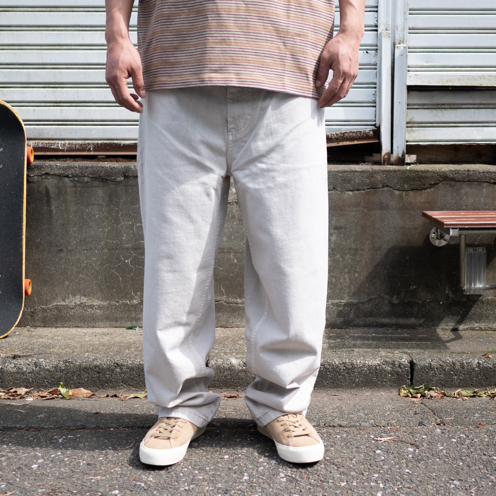 polar skate big boyシルエットテーパード