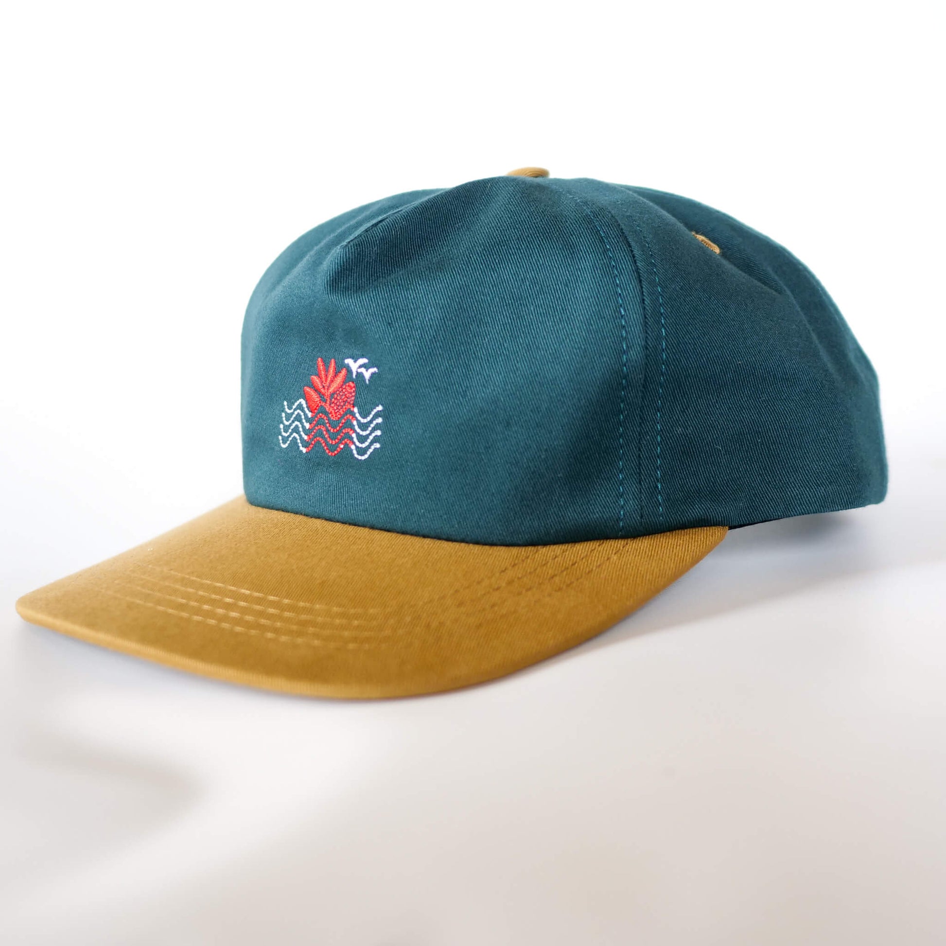 MAGENTA SKATEBOARDS（マゼンタ スケートボード）のキャップSUNSET SNAPBACK HAT OCEAN BLUE