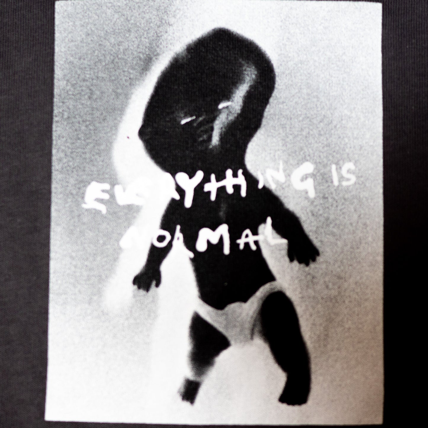 Polar Skate Co.（ポーラー スケートボード カンパニー） EVERYTHING IS NORMAL TEE GRAPHITE