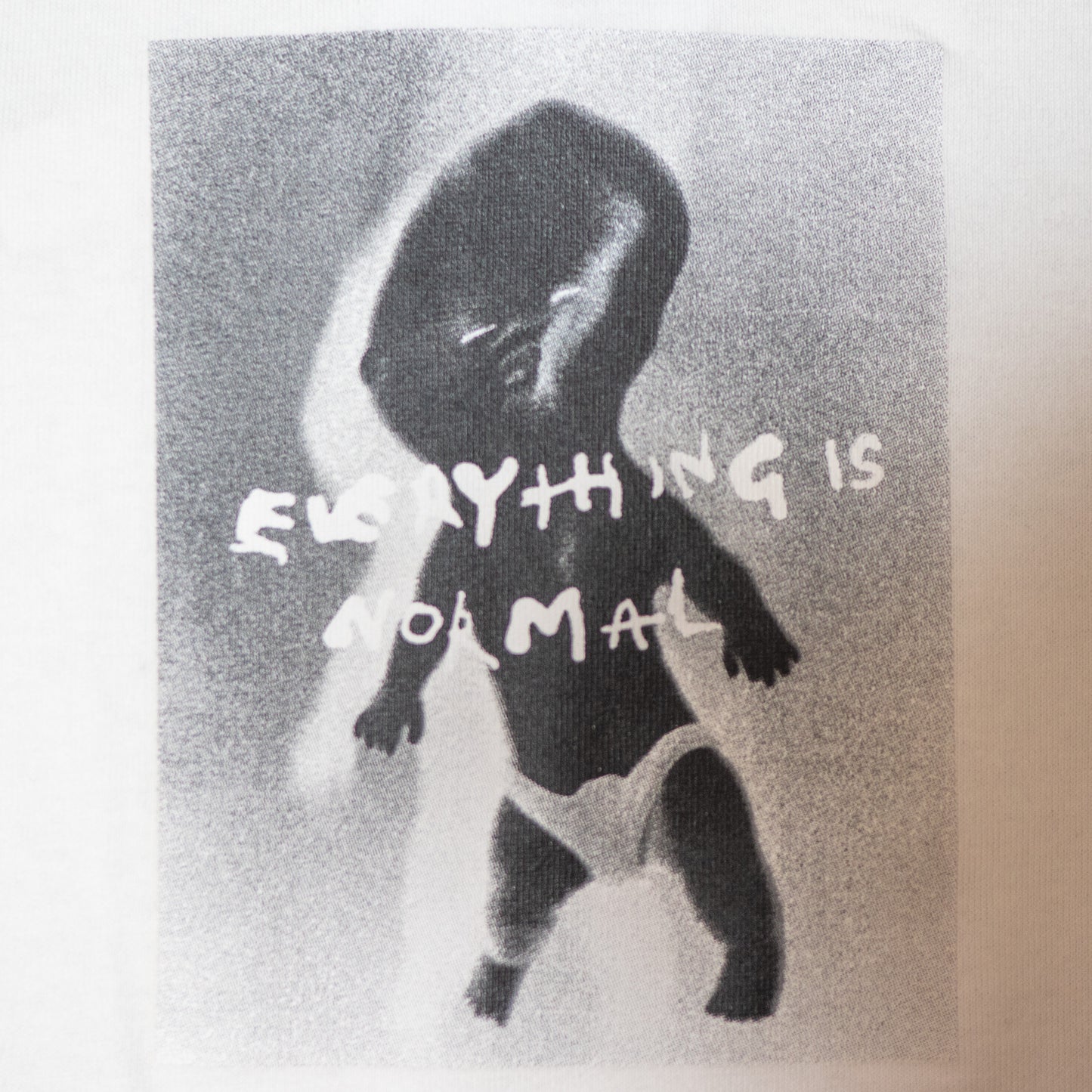 Polar Skate Co.（ポーラー スケートボード カンパニー） EVERYTHING IS NORMAL TEE WHITE