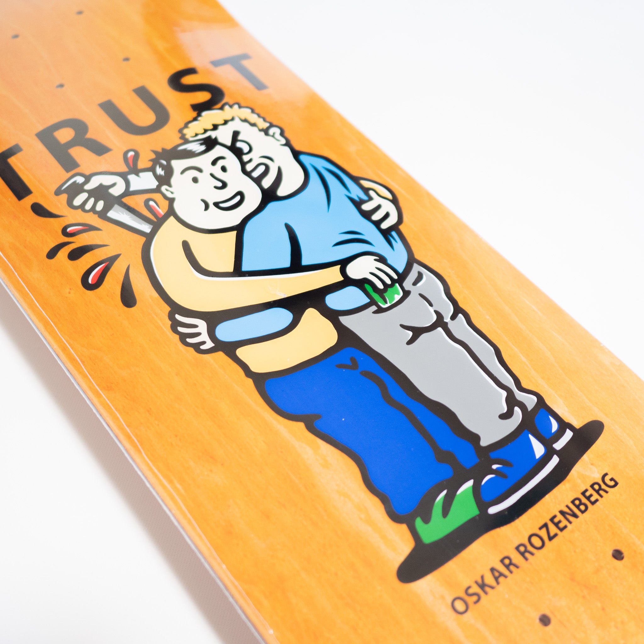 Polar Skate Co.（ポーラー スケートボード カンパニー）deck（デッキ）OSKAR ROZENBERG - TRUST -  VENEER 8.25inch| スケートボード・スケボーの通販ならMARRY Skateshop