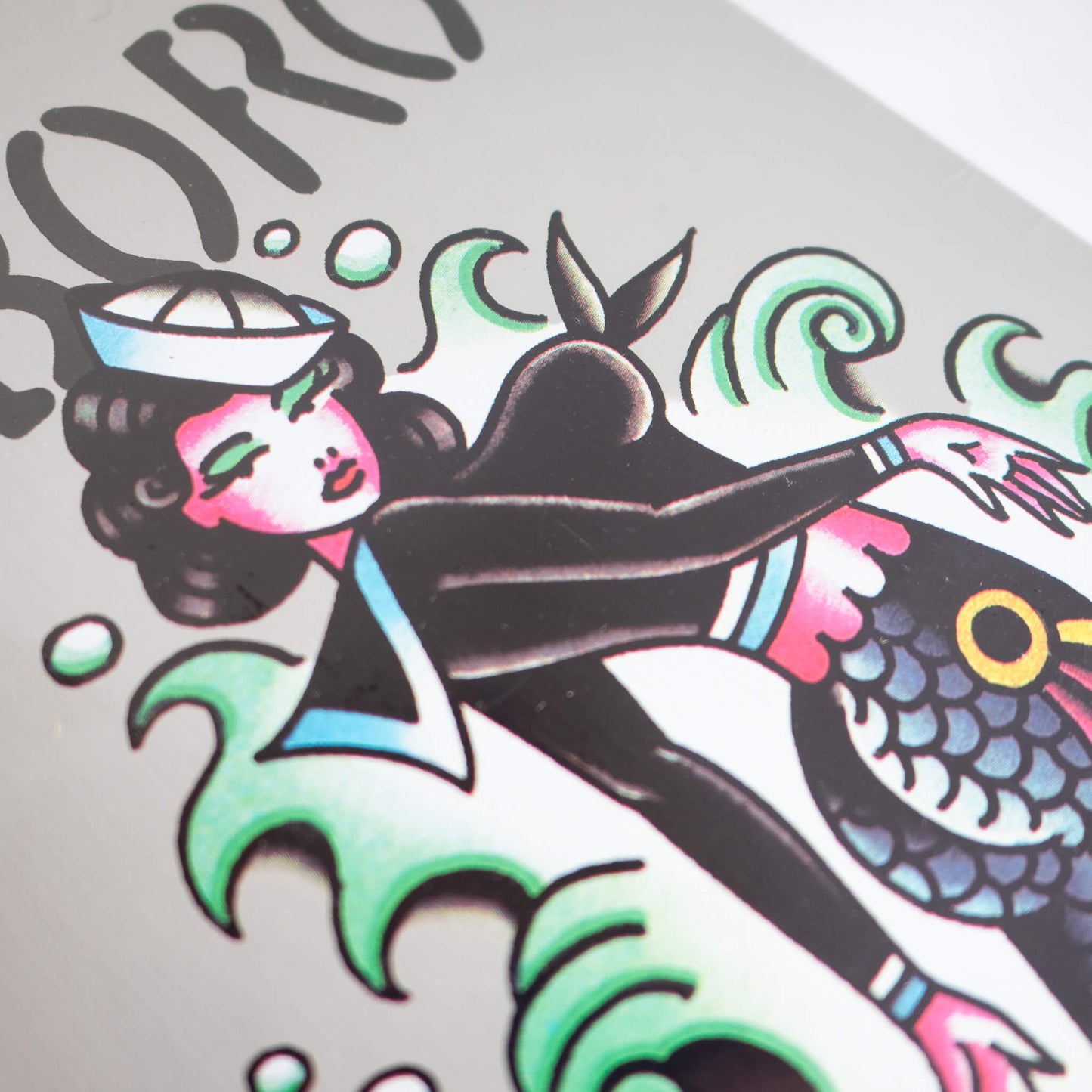 5BORO NYC（ファイブボロ NYC） のデッキMermaid Neil Herrick 8.25inchのデザイン拡大画像