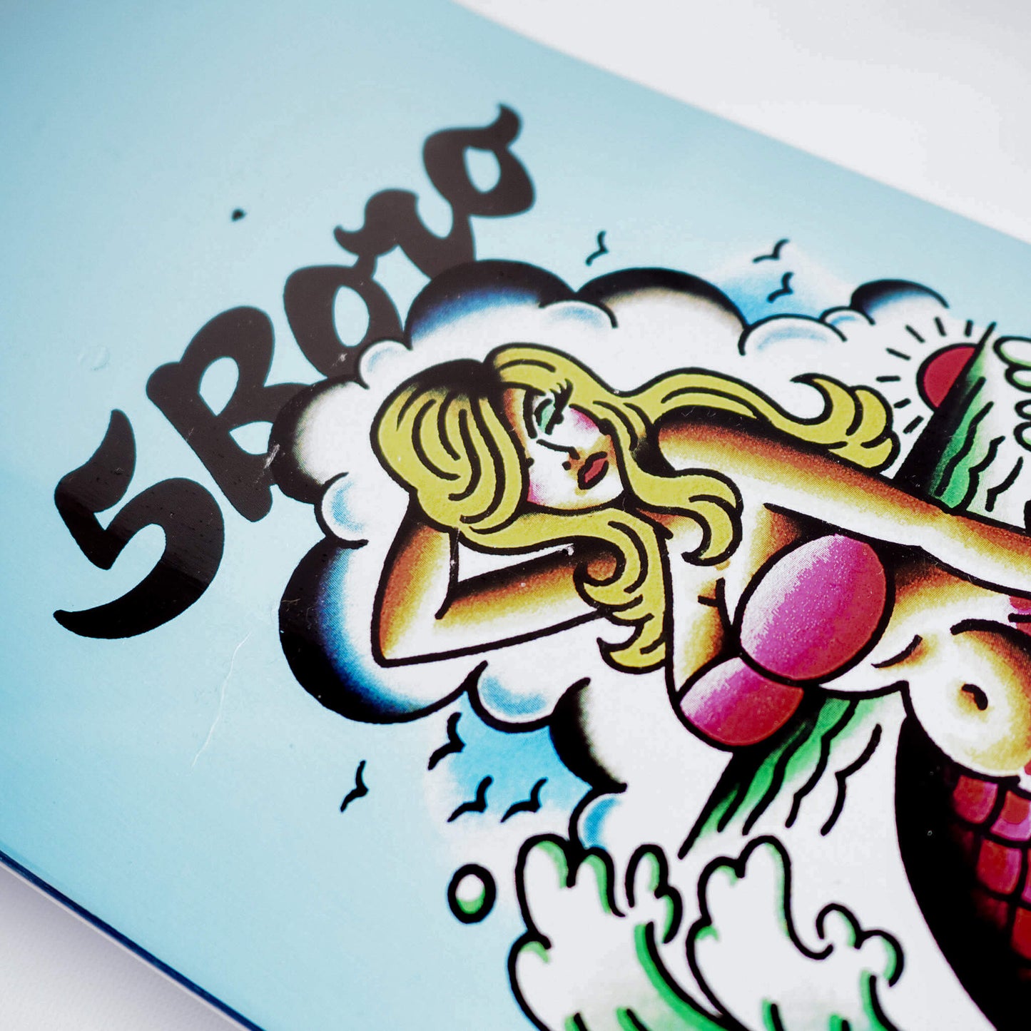 5BORO NYC（ファイブボロ NYC） のデッキMermaid Andrew Singh 8.125inchのデザイン拡大画像