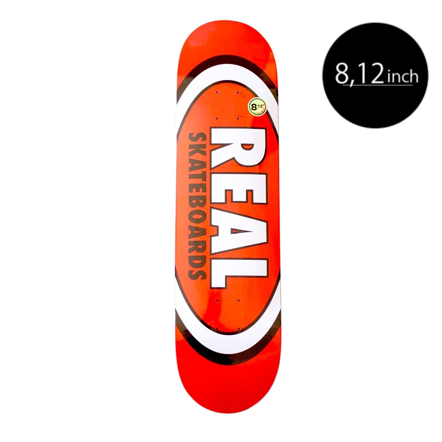 REAL（リアル）TEAM CLASSIC OVAL RED 8.12inch