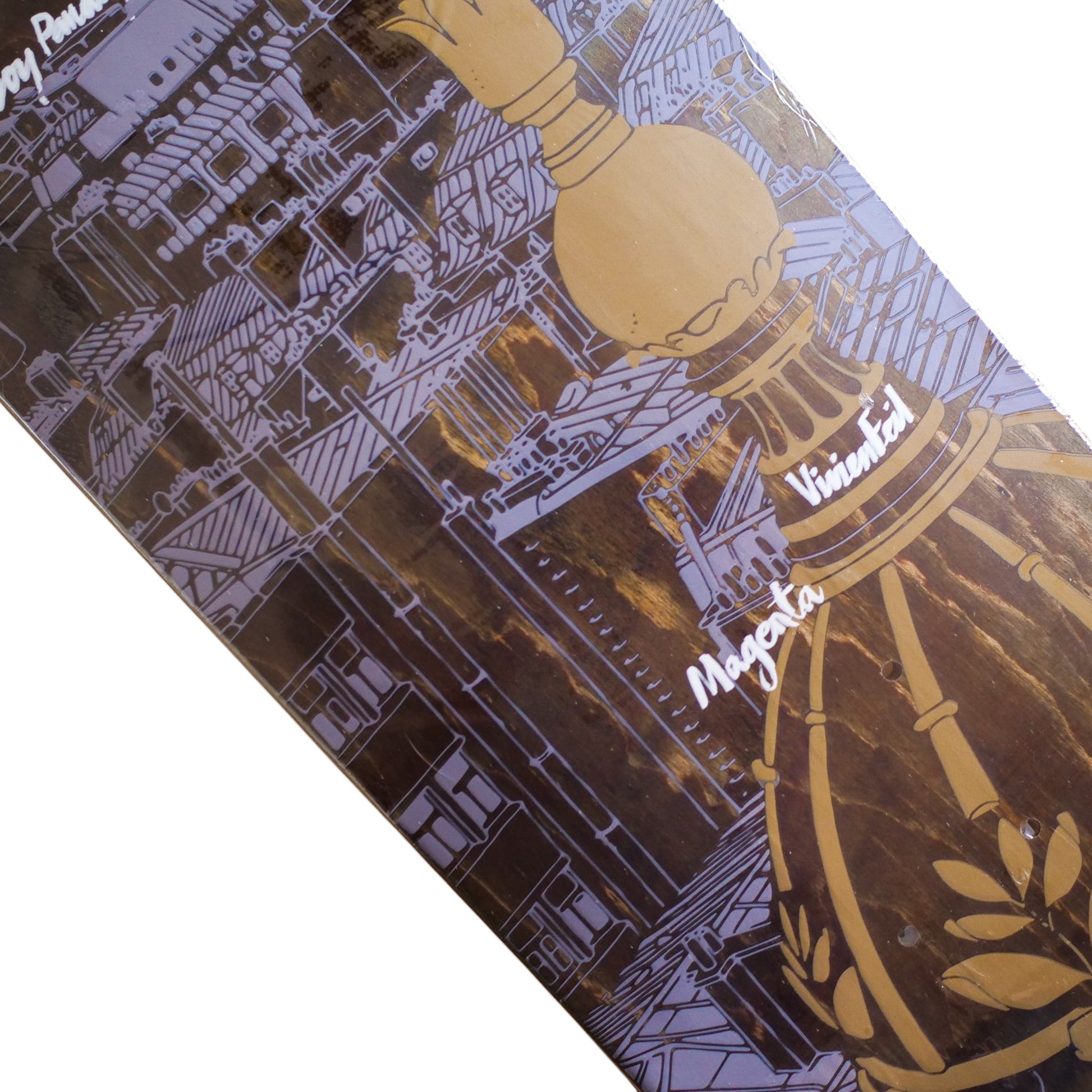 MAGENTA SKATEBOARDS（マゼンタ スケートボード） SOY & VIVIEN ROOFTOP 1992 RETRO SHAPE のアップ画像