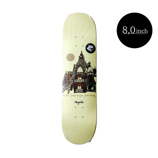 MAGENTA SKATEBOARDS（マゼンタ スケートボード）のデッキ JAMEEL & JESSE ROOFTOP の表