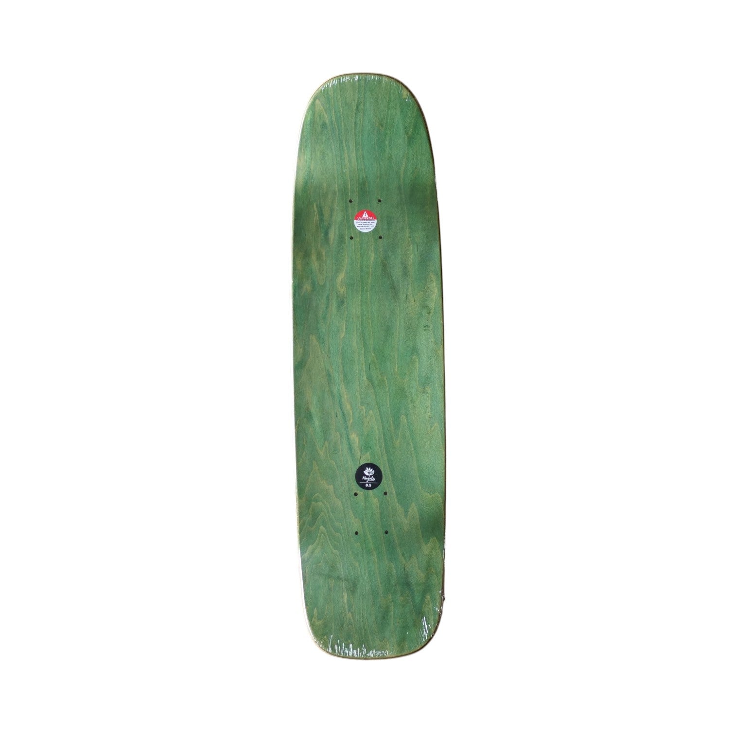 MAGENTA SKATEBOARDS（マゼンタ スケートボード）のデッキ LOOPHOLE COLLAB BOARD WHEEL WELLS 8.5の裏面