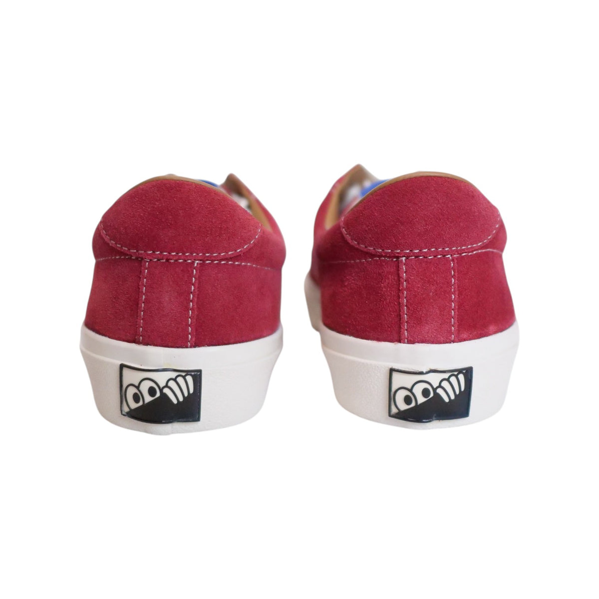 Last Resort AB（ラストリゾート エービー） のスケシューVM001  LO SUEDE OLD RED/WHITE後ろ