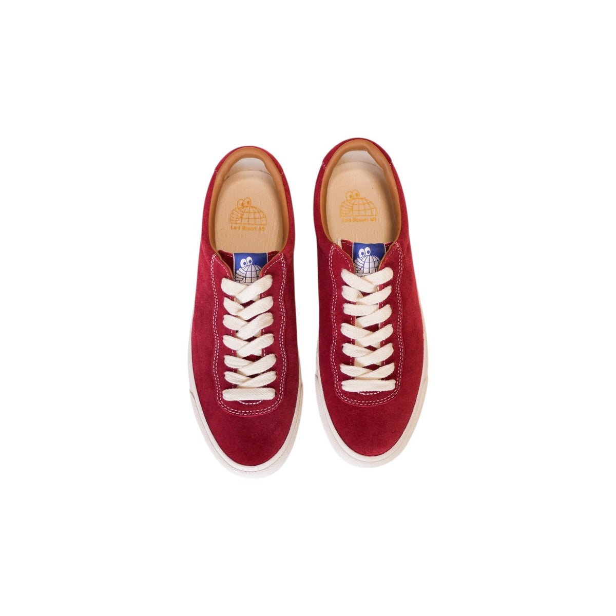 Last Resort AB（ラストリゾート エービー）のスケシュー VM001  LO SUEDE OLD RED/WHITE上部