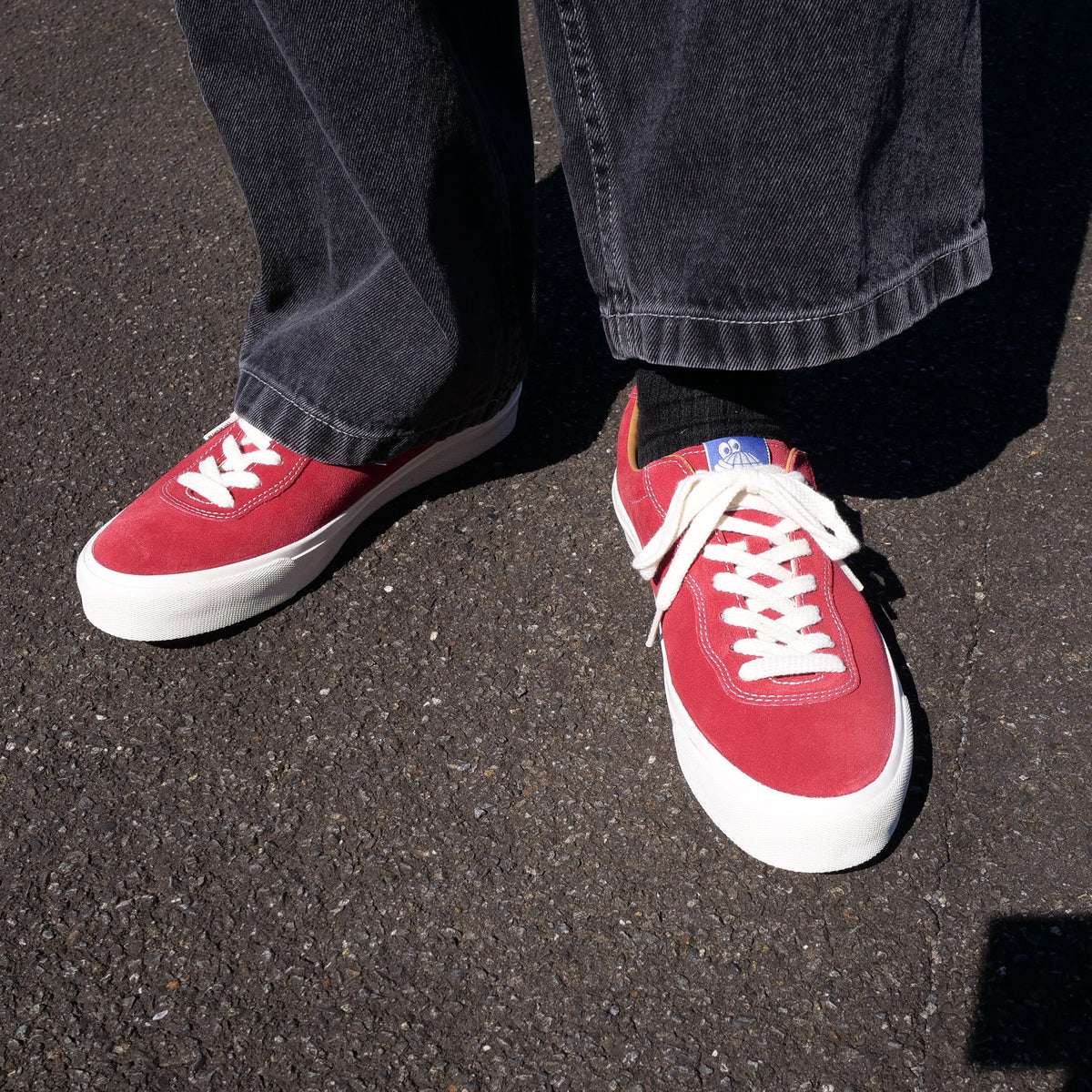 Last Resort AB（ラストリゾート エービー） VM001  LO SUEDE OLD RED/WHITE
