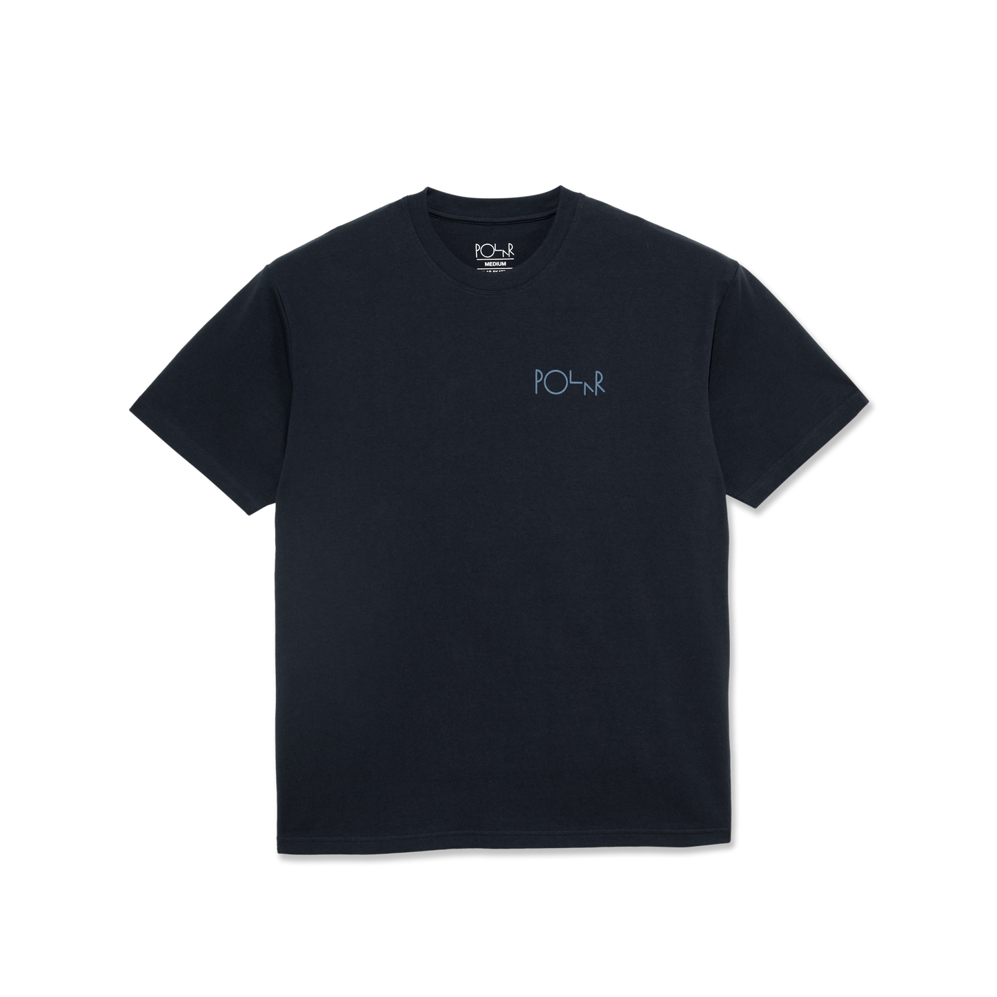 Polar Skate Co.（ポーラー スケートボード カンパニー） Stroke Logo Tee Navy/Blue