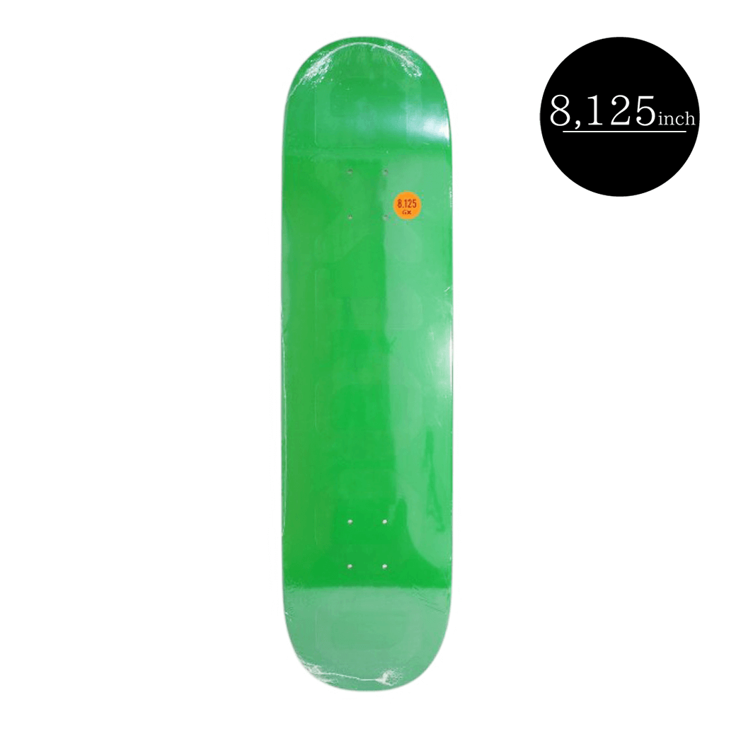GX1000 ( ジーエックス1000)  のデッキOG Logo Green Transparent Spray  8.125inch