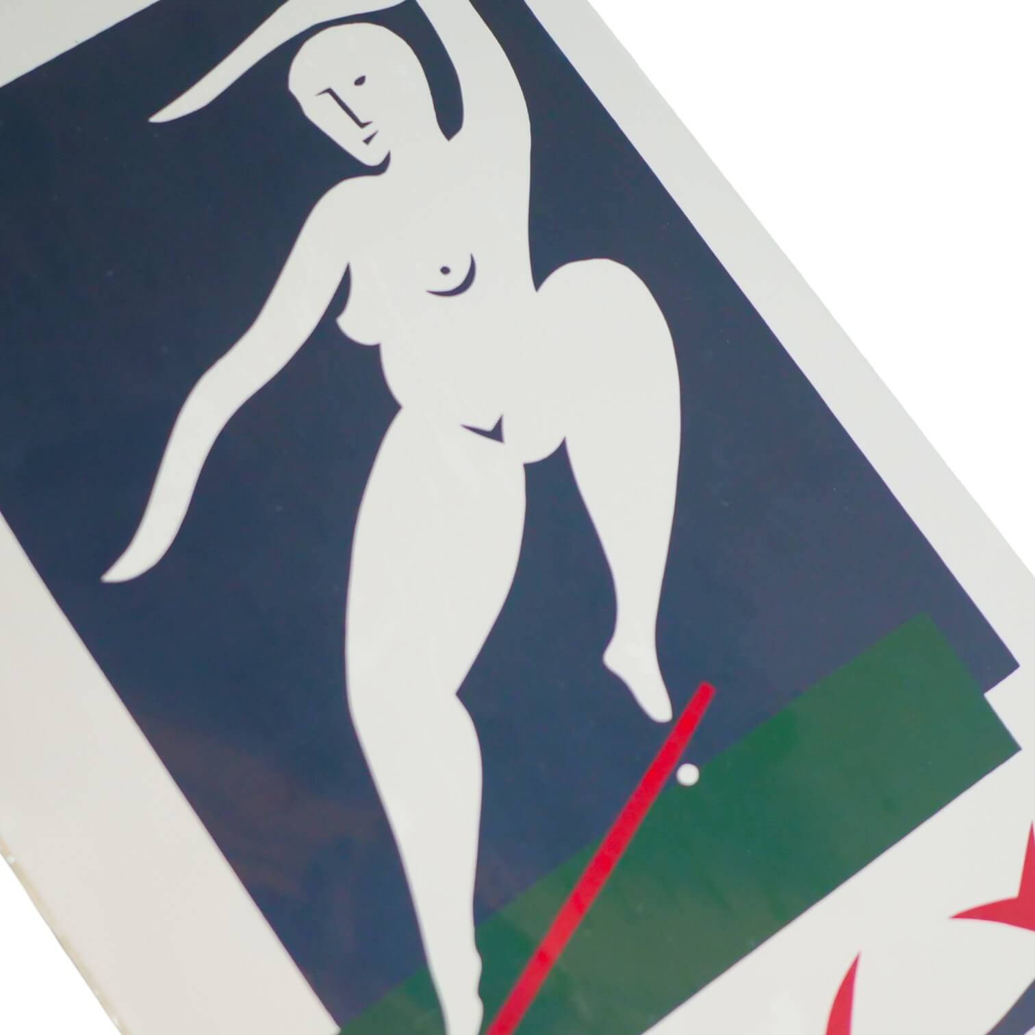 Polar Skate Co.（ポーラー スケートボード カンパニー）のデッキ TEAM - BS SMITH - CREAM 8.375inchの表面拡大画像