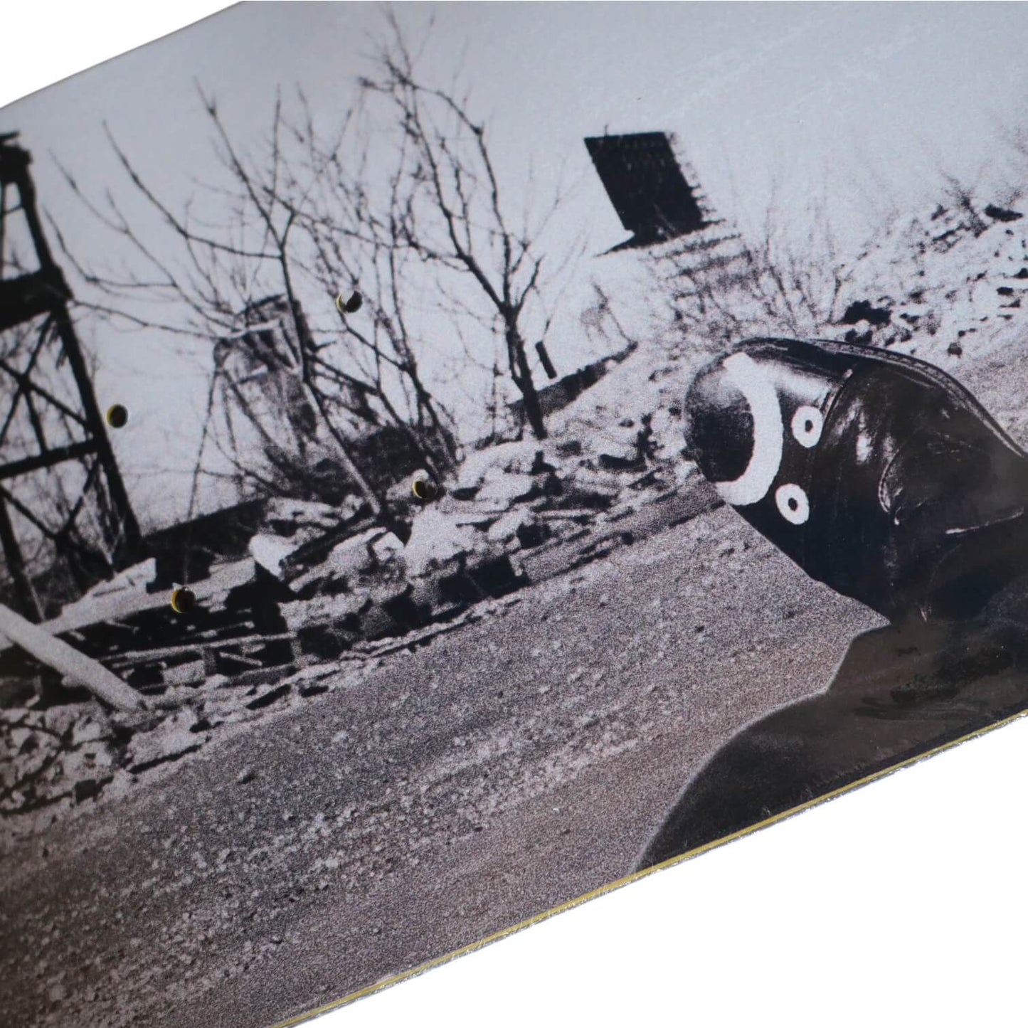 Polar Skate Co.（ポーラー スケートボード カンパニー）のデッキ HAPPY SAD - DETROIT 8.25inchの表面拡大画像