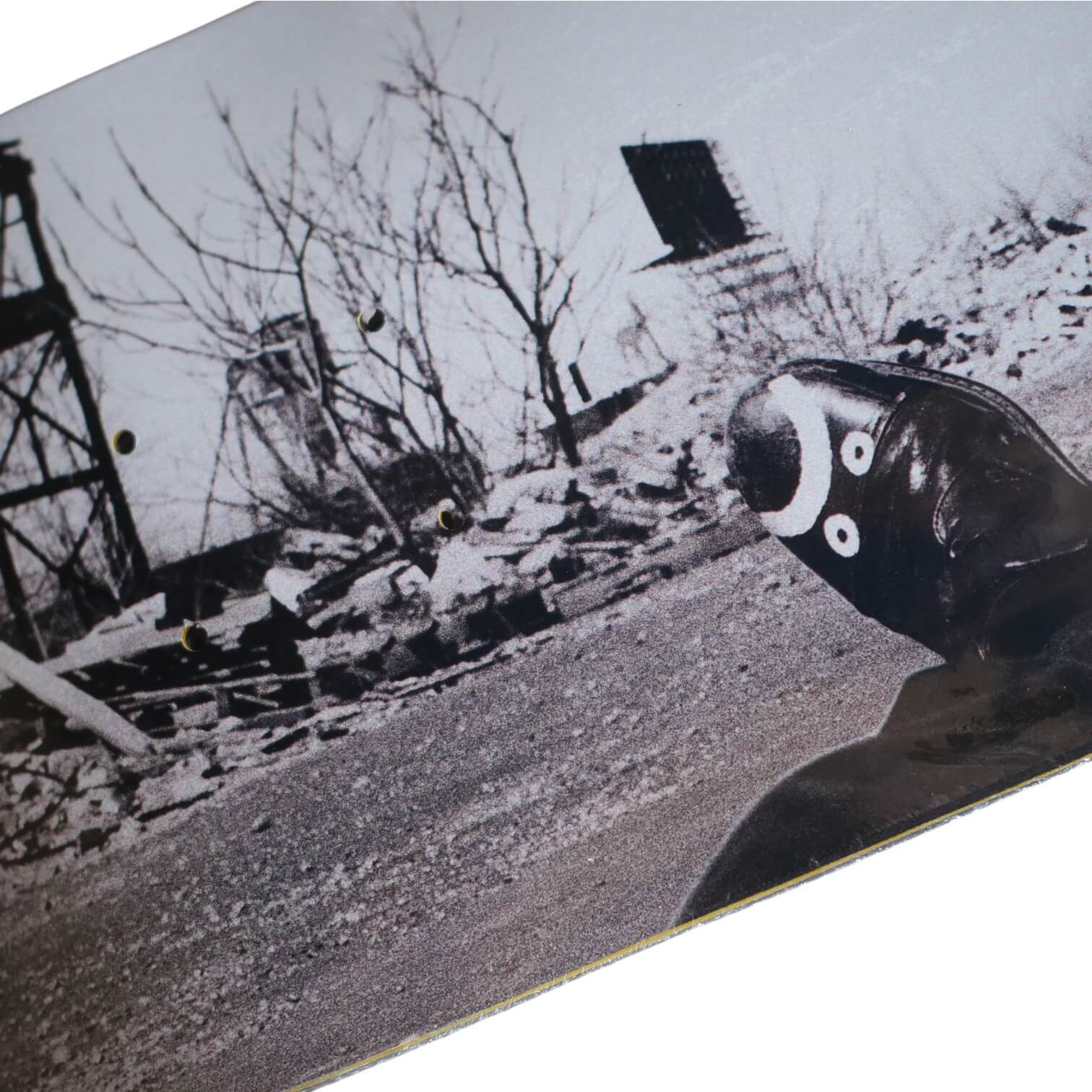 Polar Skate Co.（ポーラー スケートボード カンパニー）のデッキ HAPPY SAD - DETROIT 8.25inchの表面拡大画像