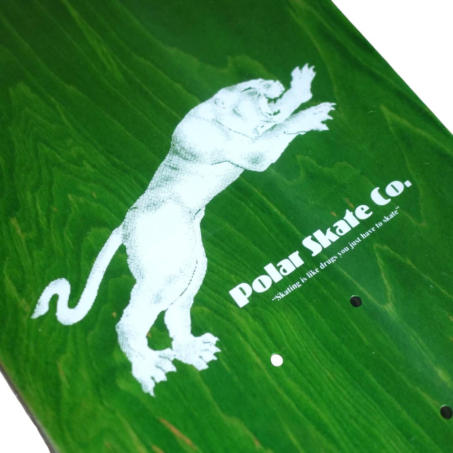 Polar Skate Co.（ポーラー スケートボード カンパニー） DAVID STENSTRÖM - TAPE & PANTHER - BLACK 9.25inch