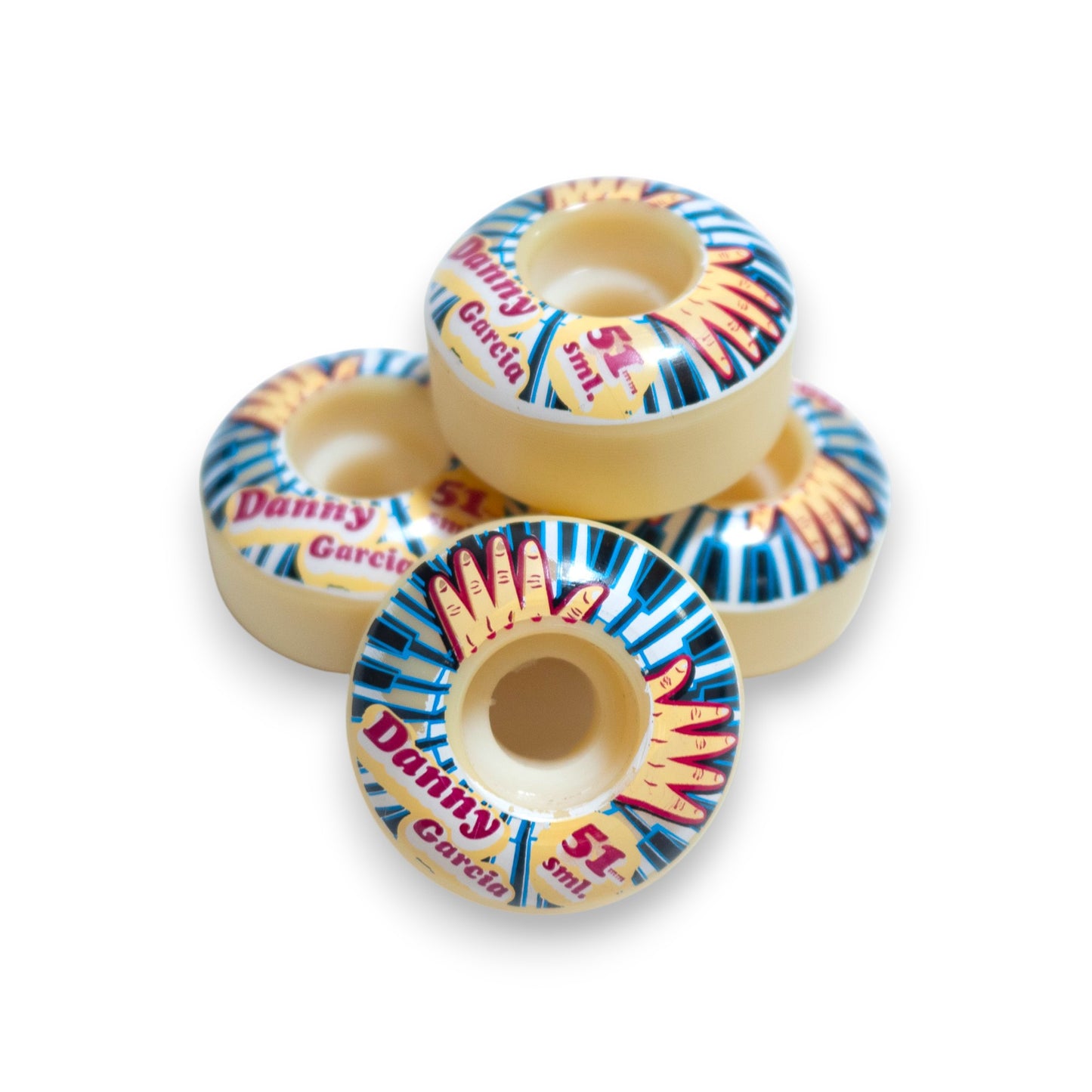 【パッケージ開封済】sml wheels（スモールウィール）DANNYGARCIA CLASSICS PIANOHANDS 51mm 99a