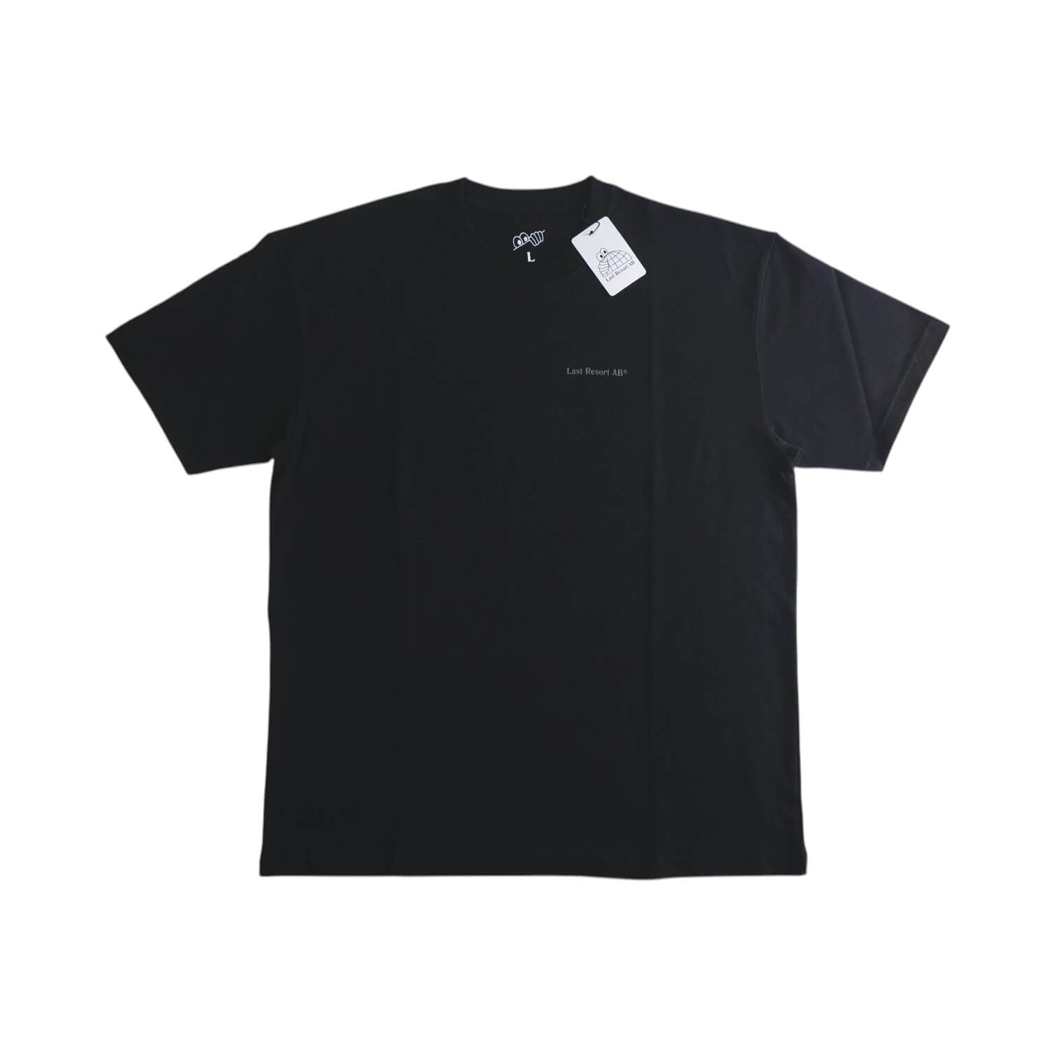 Last Resort AB（ラストリゾート エービー） のアパレルATLAS MONOGRAM TEE BLACK/GREYの前面